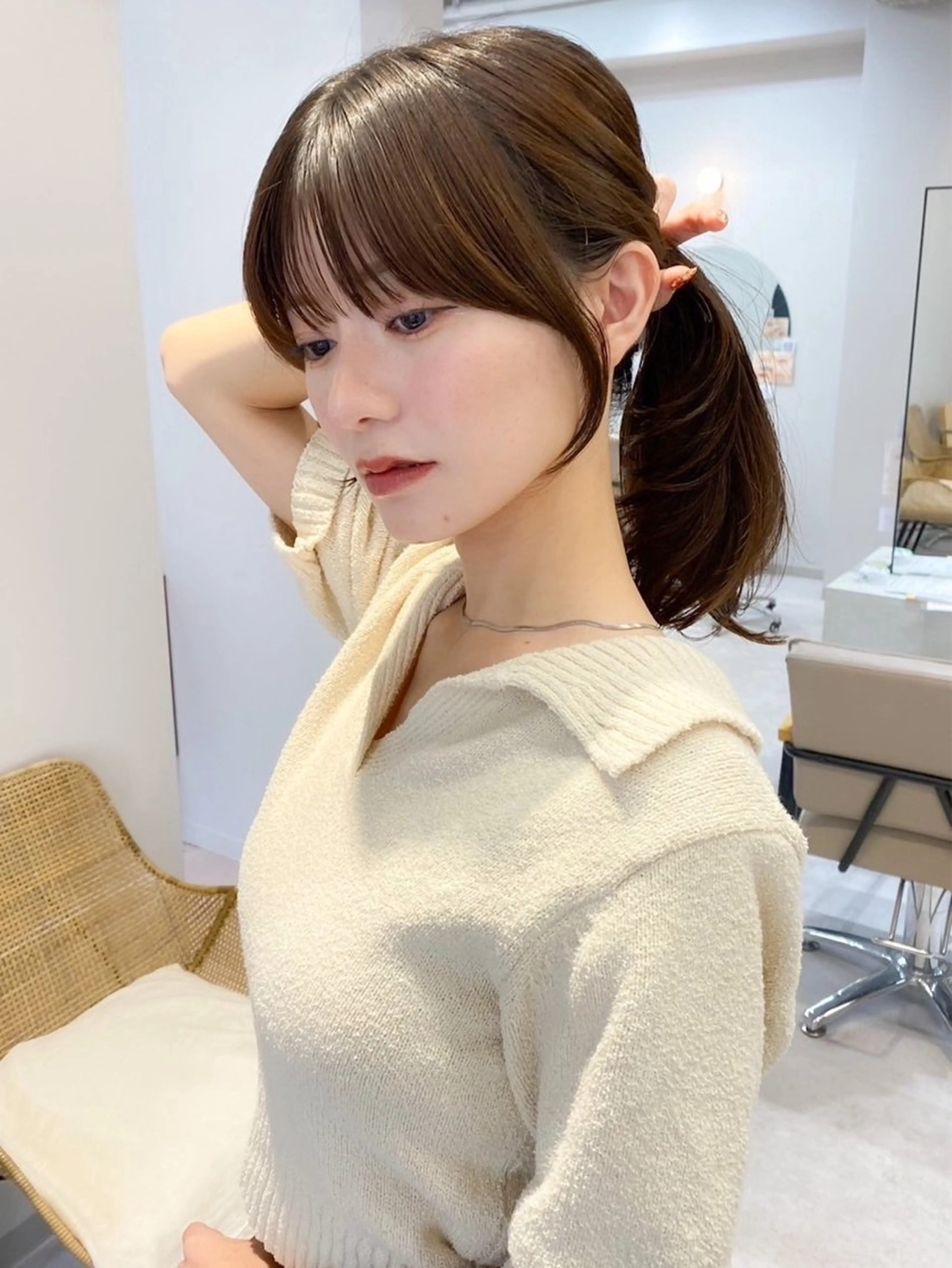 セミロング 🍀立川/艶髪/レイ ヤーmihiro🍀のヘアスタイル