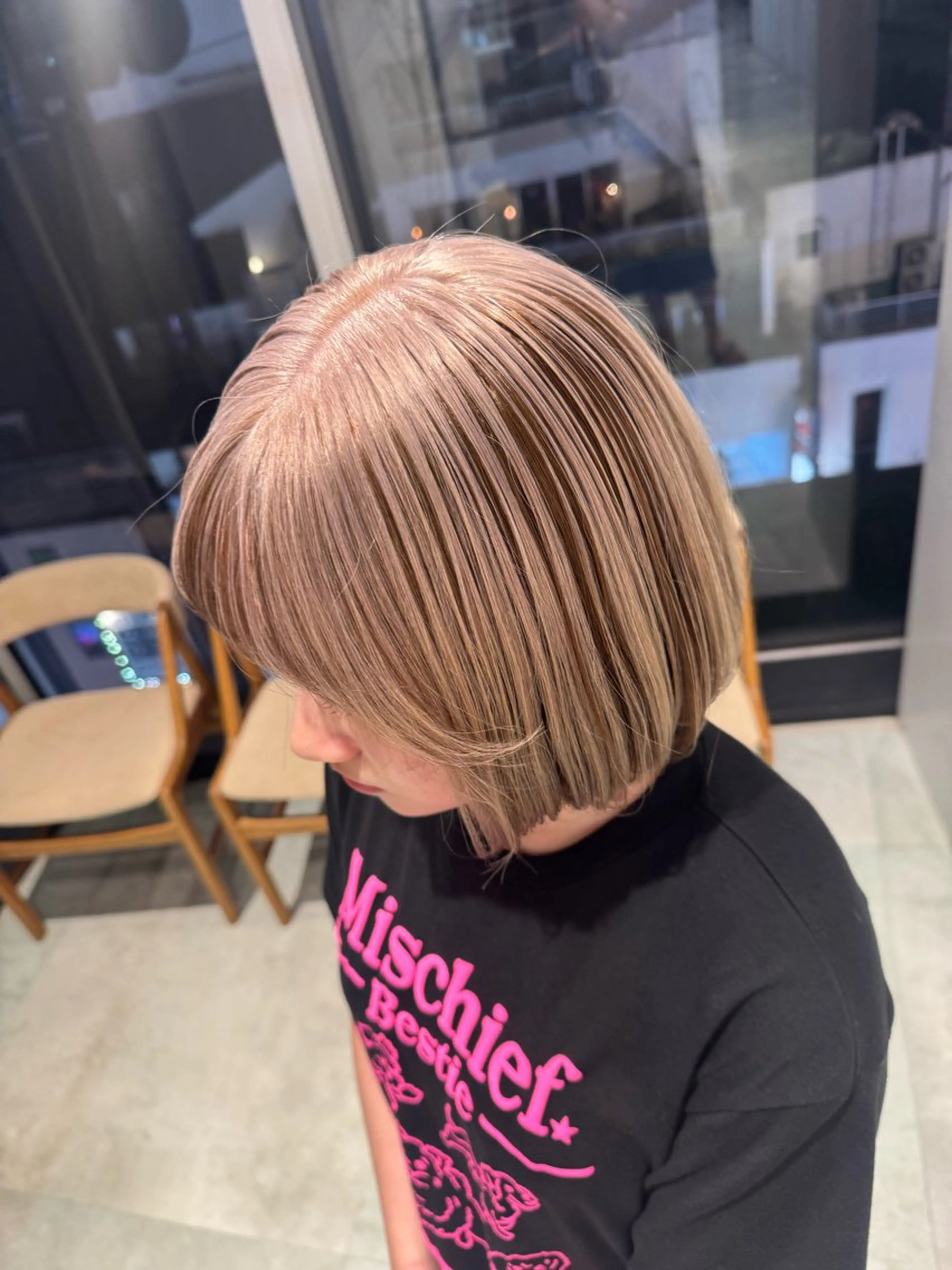 カラー カット ヘアカラー トリートメント 透明感カラー✨艶髪 制作🌱山根あゆみのヘアスタイル