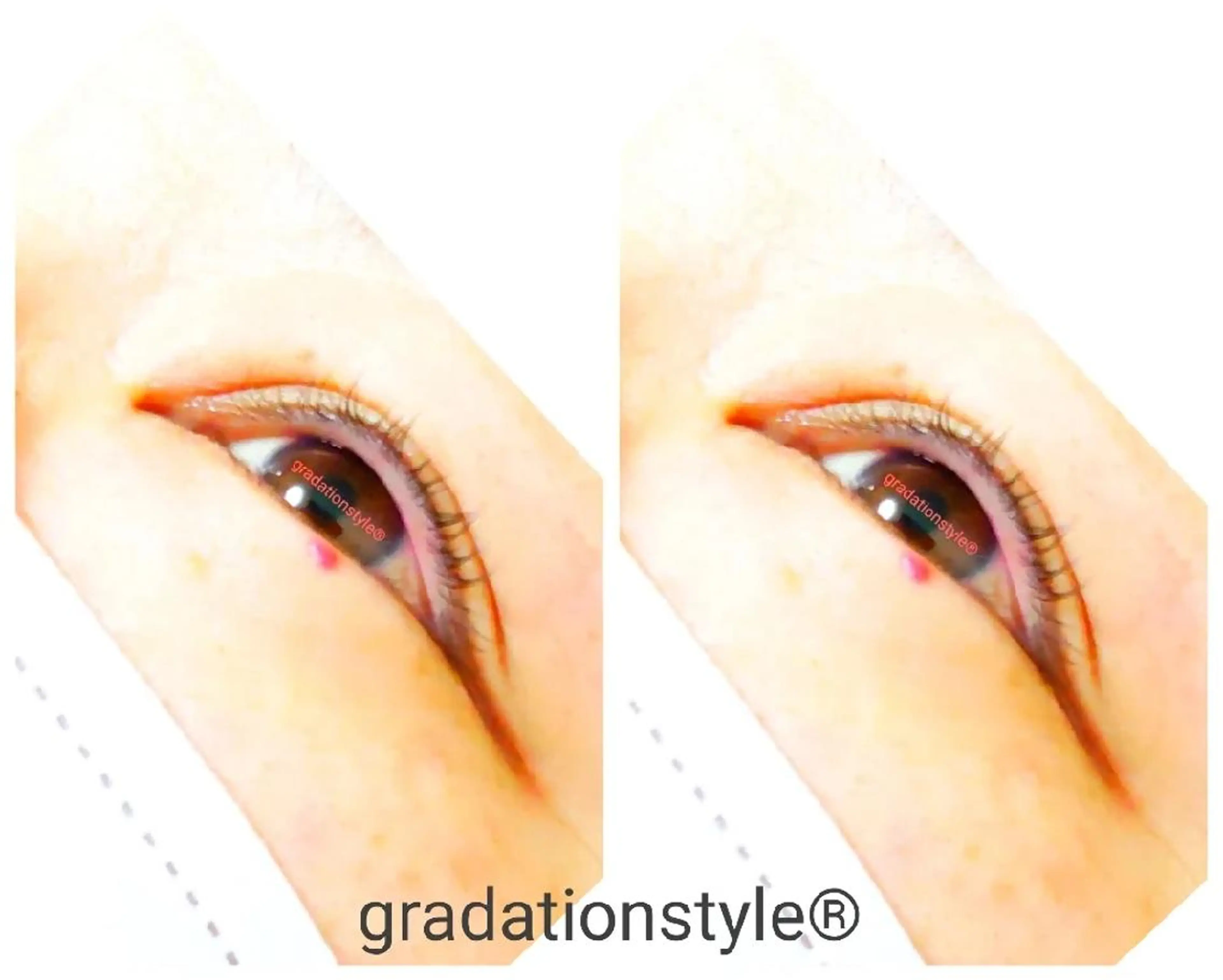 マツエク・マツパ 一重×まつ毛パーマ 🎼グラデーション スタイル札幌♫*⁠✧のマツエク・マツパデザイン