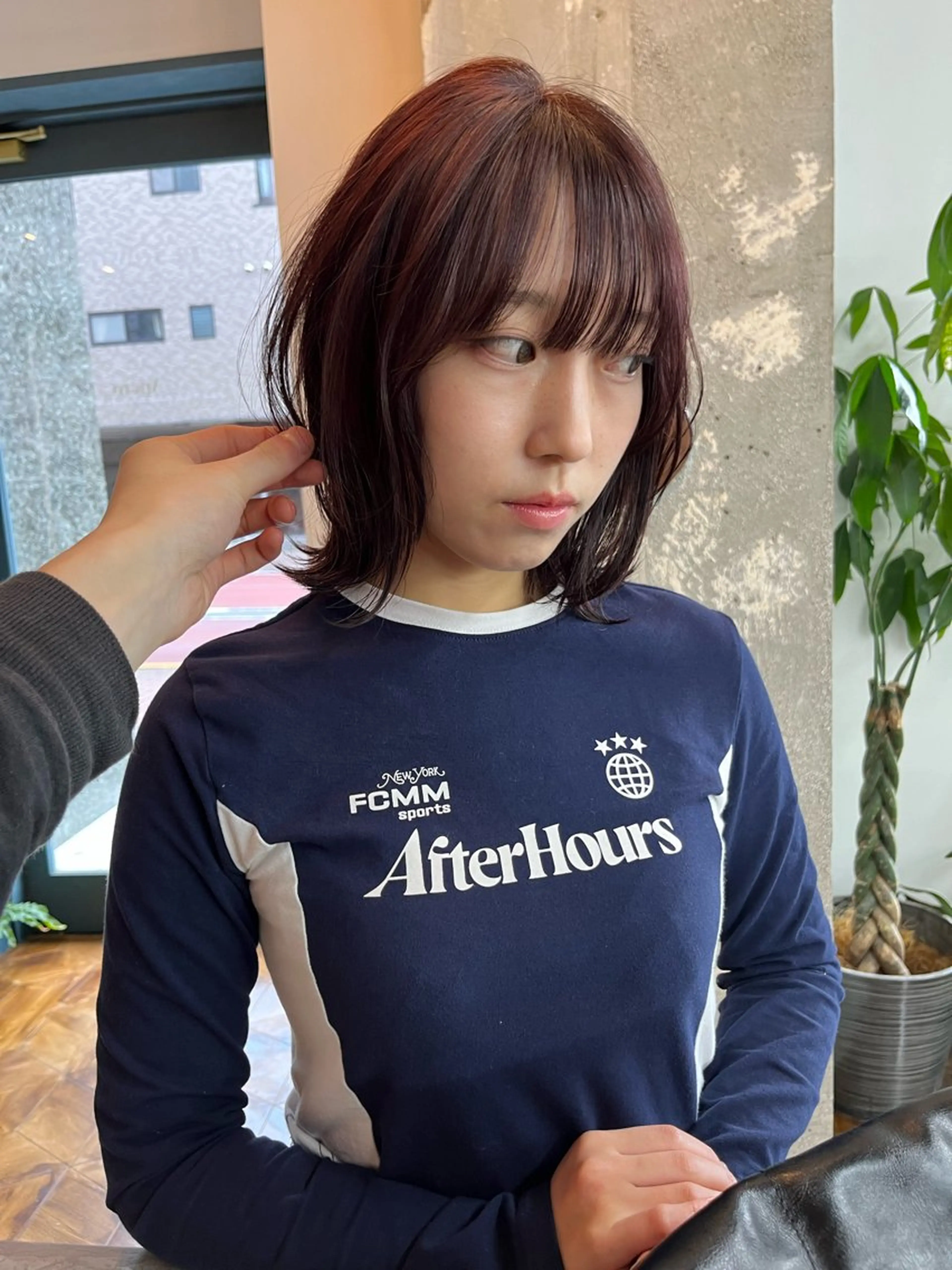 ミディアム ヘアカラー 🫧透明感カラー🫧 ハシモトタケルのヘアスタイル