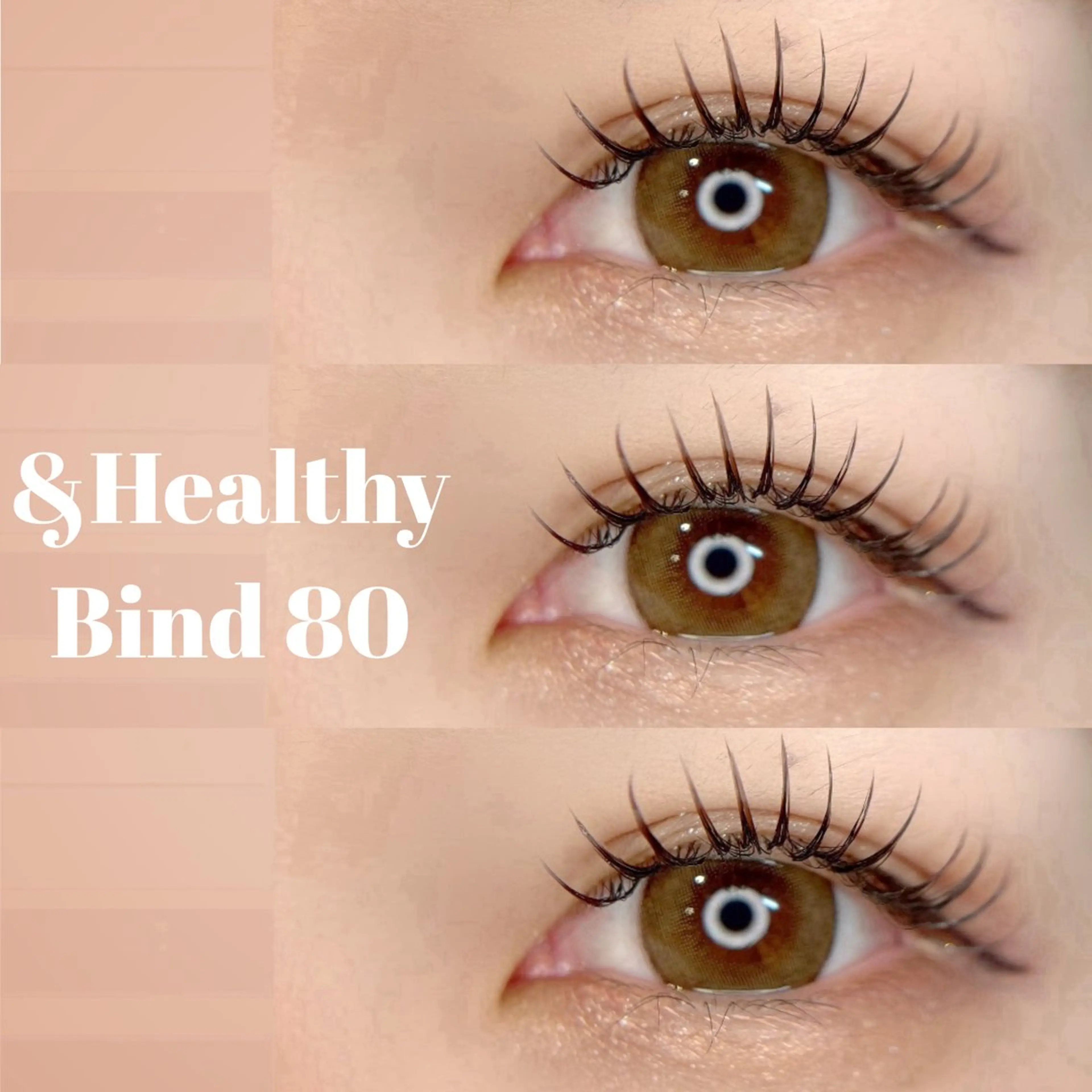 瞳輝く✨&Healthyバインド80束【カラー変更+¥500】の写真