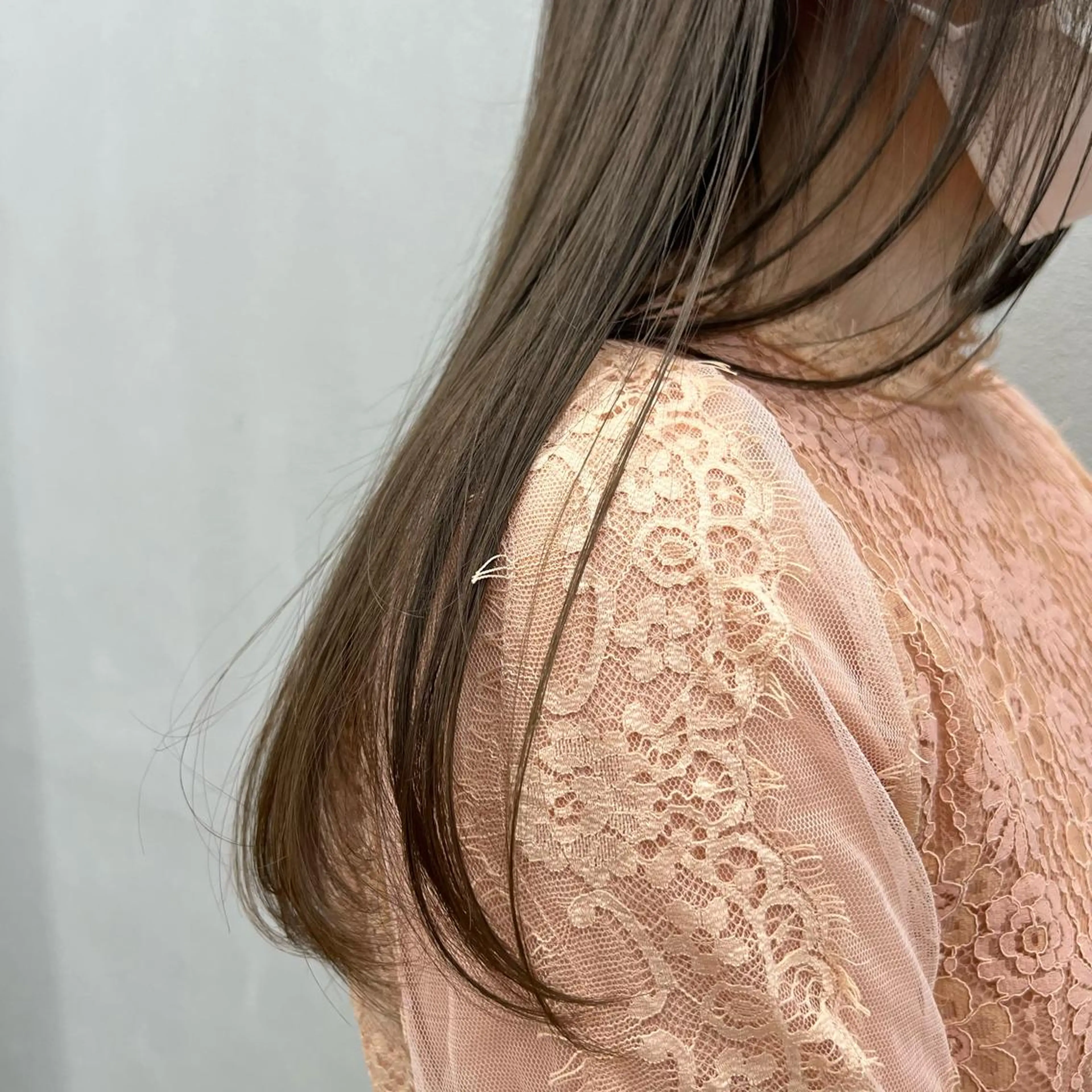 セミロング カラー カット ヘアカラー トリートメント 🌱小顔魅せカット 透明感カラー/泉綺のヘアスタイル