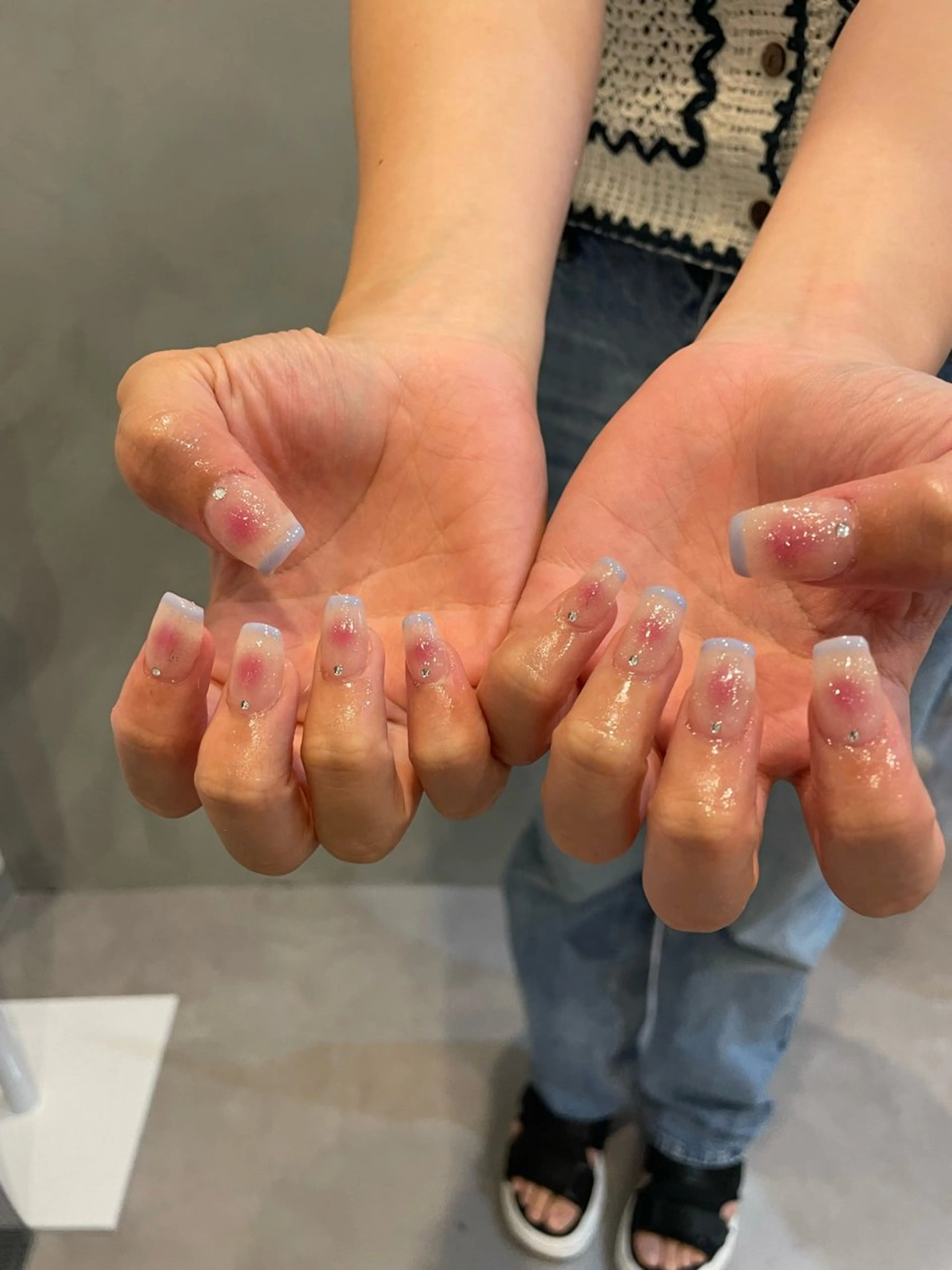 ネイル 束感まつ毛/ネイル/ LED♥KIRARAのマツエク・マツパデザイン