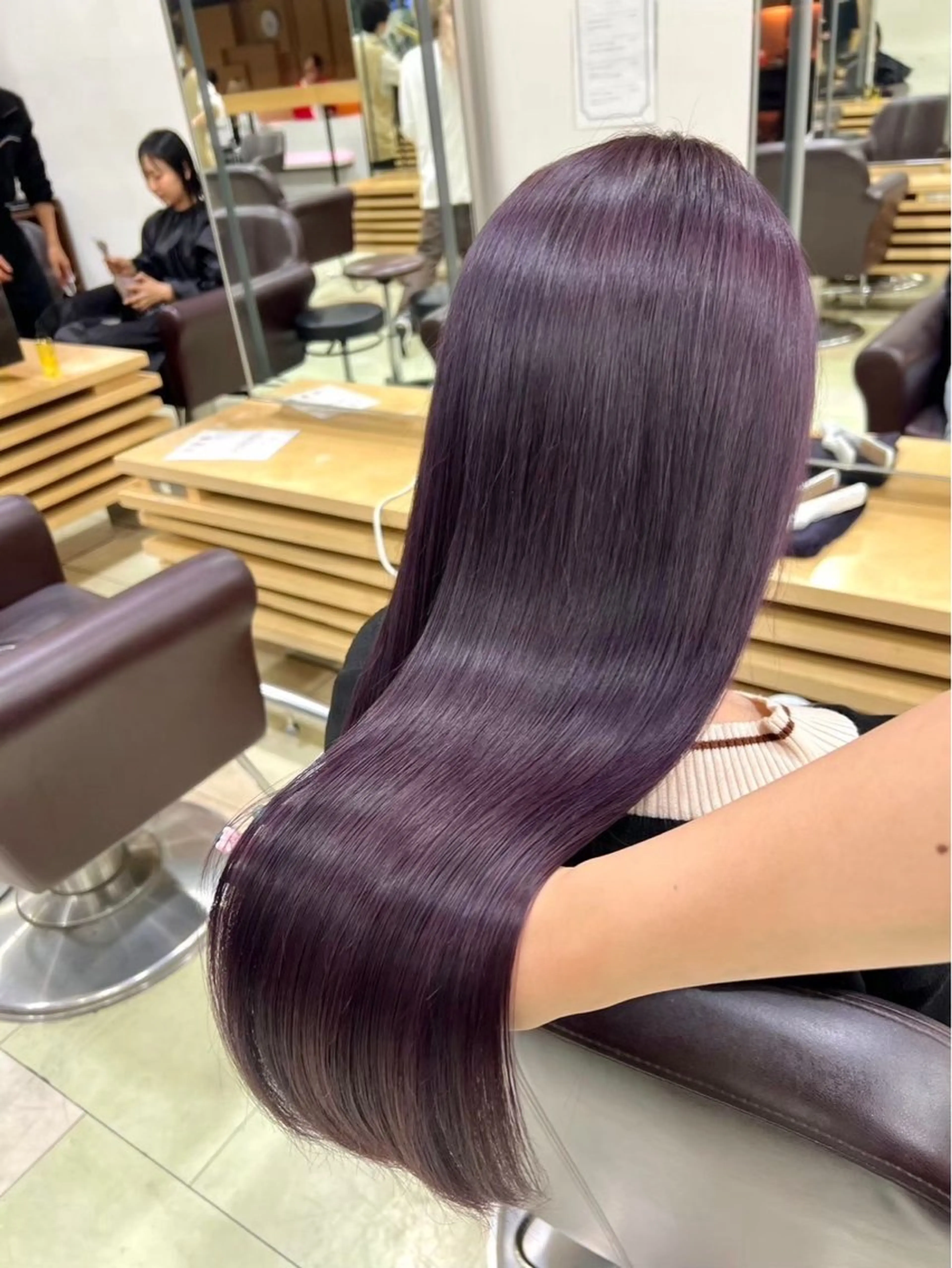 【🫧平日限定🫧】髪質改善トリートメント＋Wカラー🌺の写真