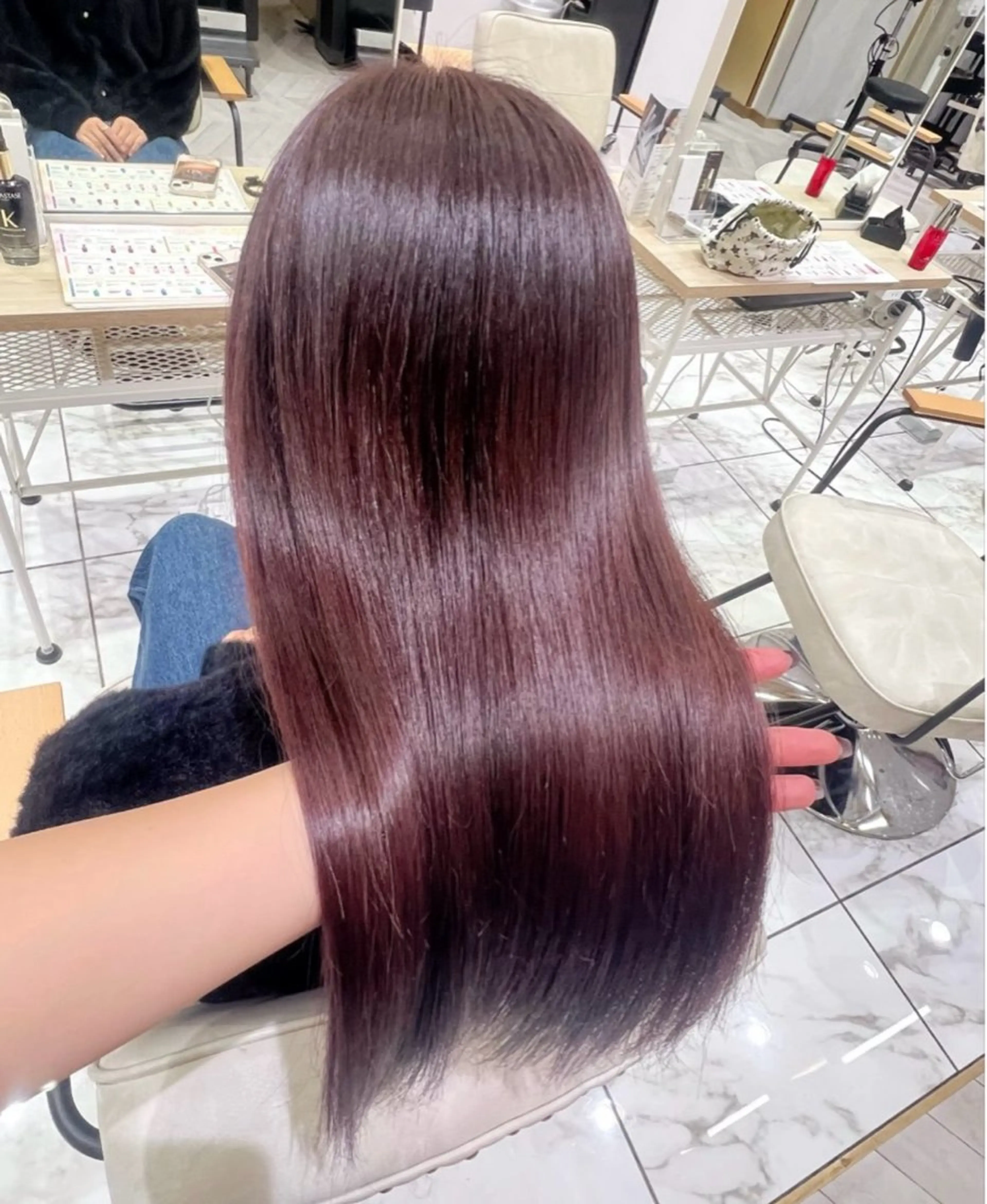 セミロング カラー ヘアカラー 学生人気no.1 🦋ナツミのヘアスタイル