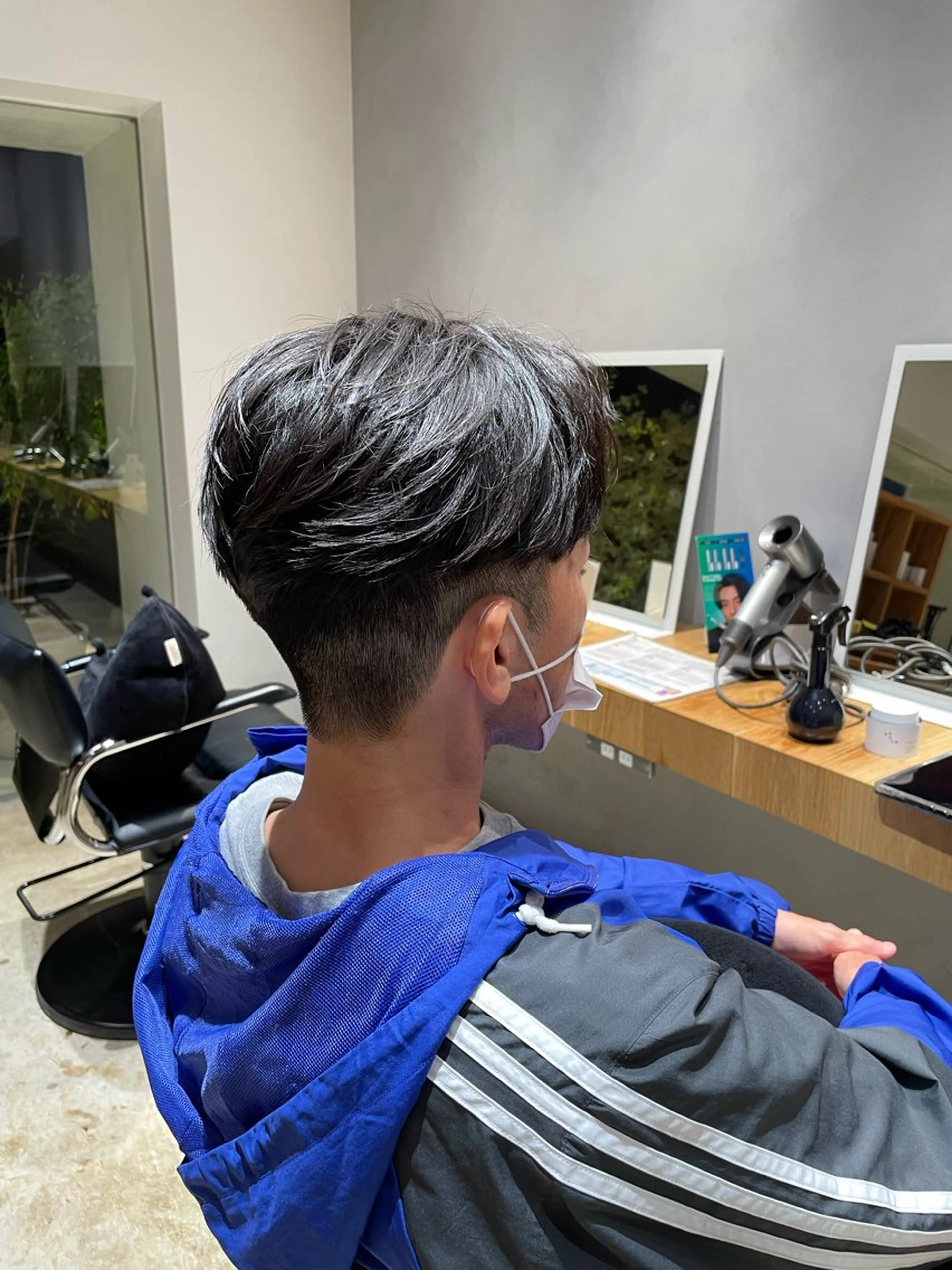 ショート メンズ カット ヘアセット AIN.ANLY.所属・顔まわりカット/レイ ヤーカット/小池 祐のヘアスタイル