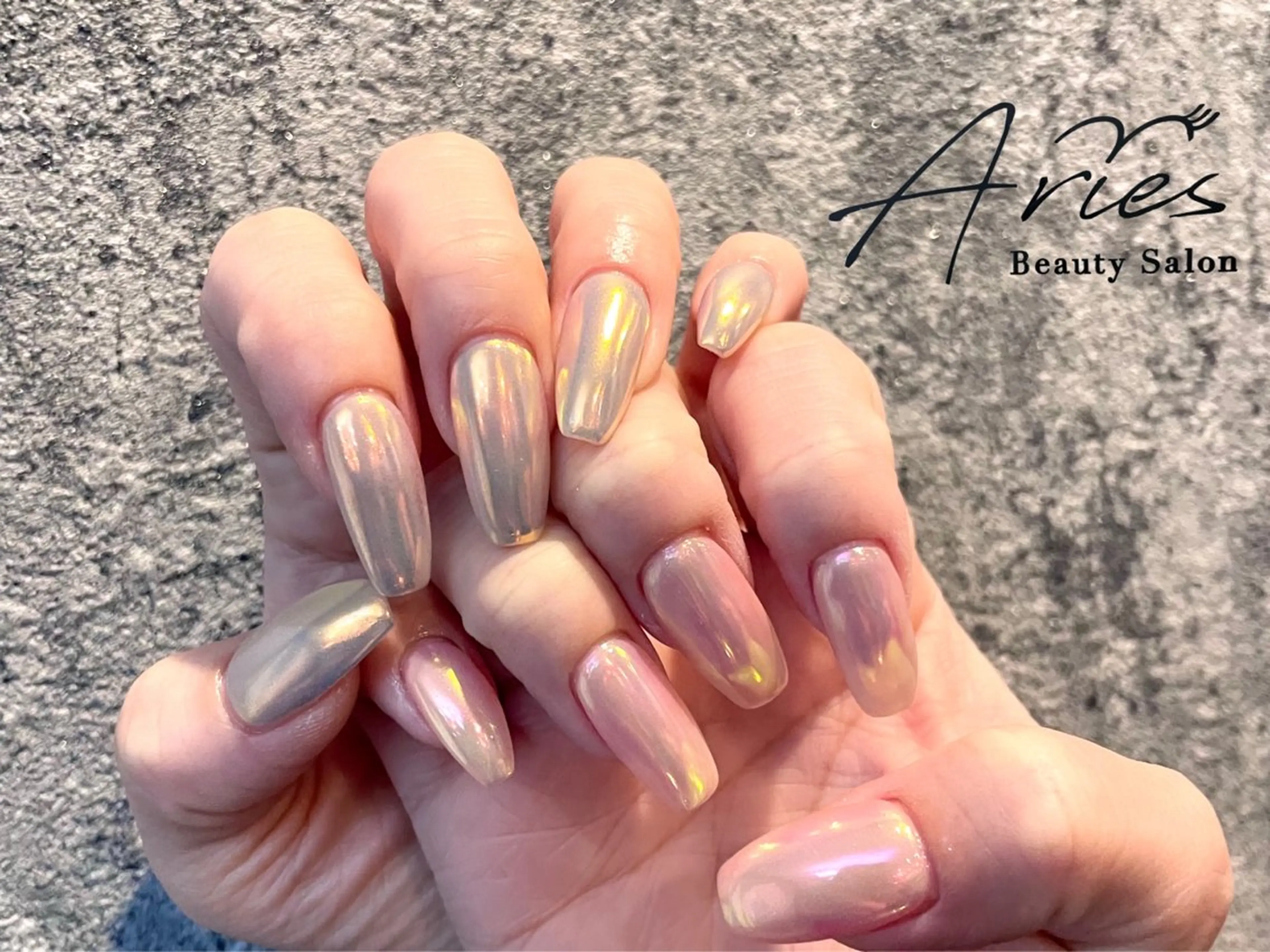 ≪オフ込≫ミラーネイル💅🏻パラジェル変更＋¥550✨の写真