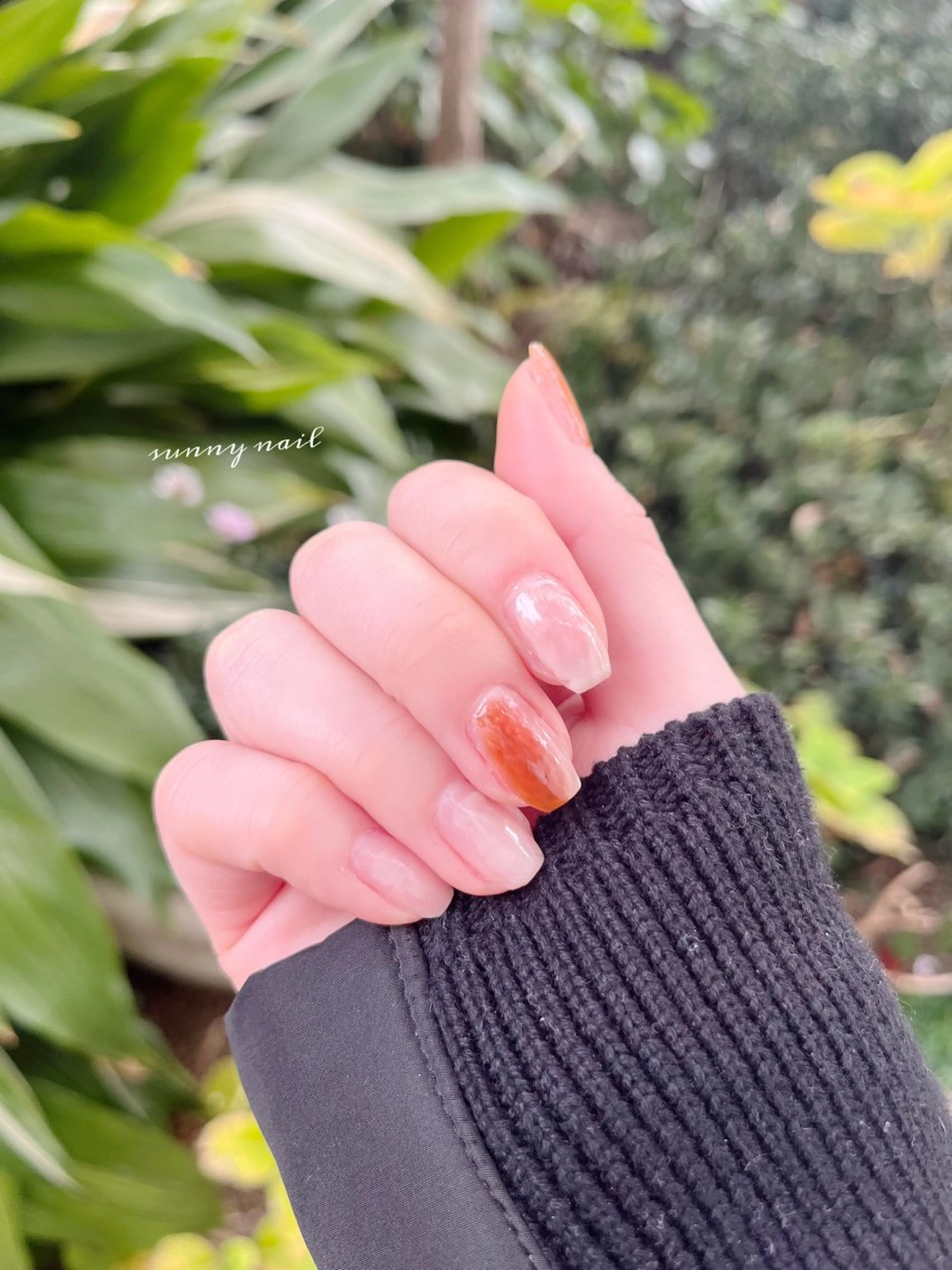 ネイル カジュアル ニュアンスネイル sunny nailのネイルデザイン