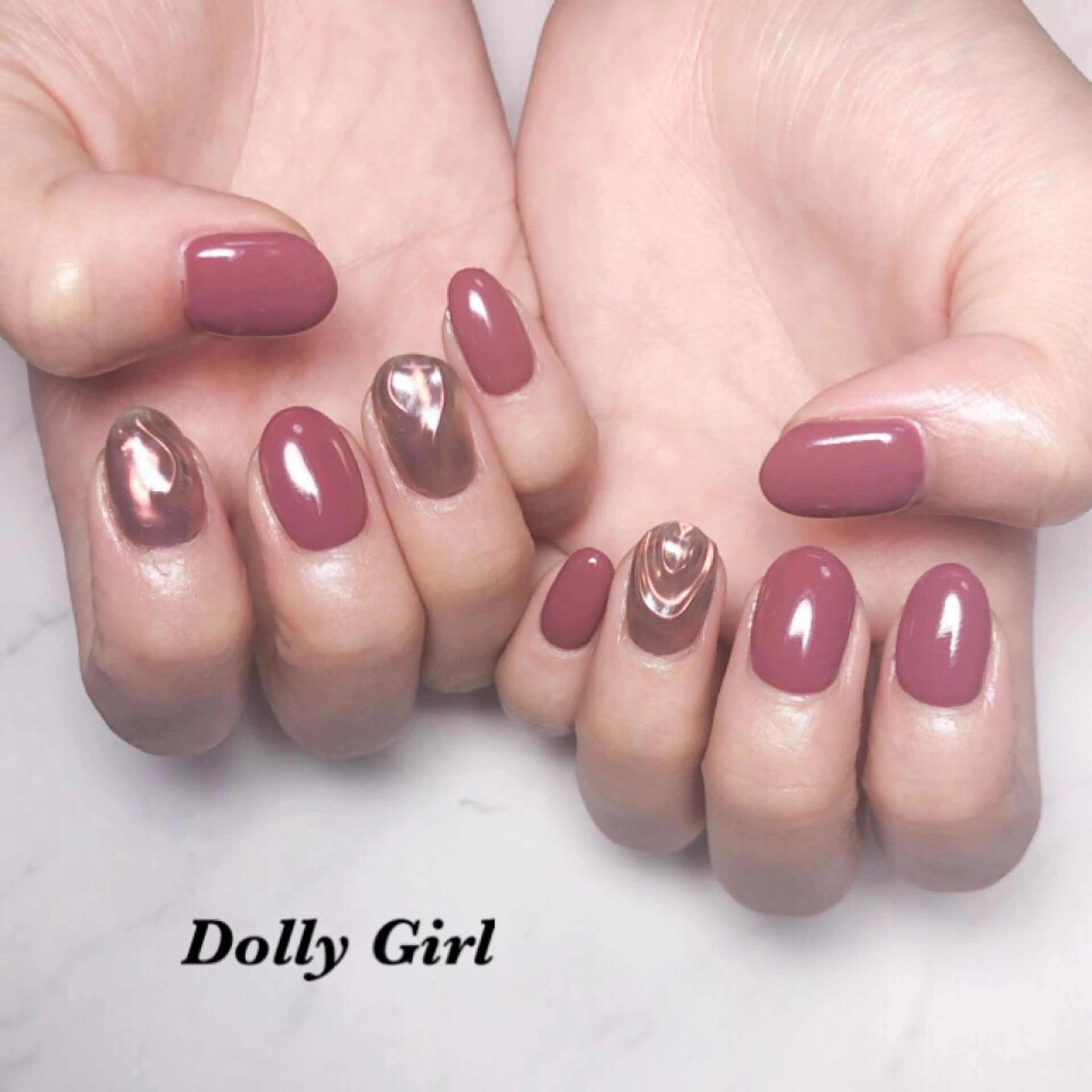 ネイル 個室ネイルサロンDolly  Girl〜ドーリーガール〜所属・DollyGirl KYOKOのネイルデザイン