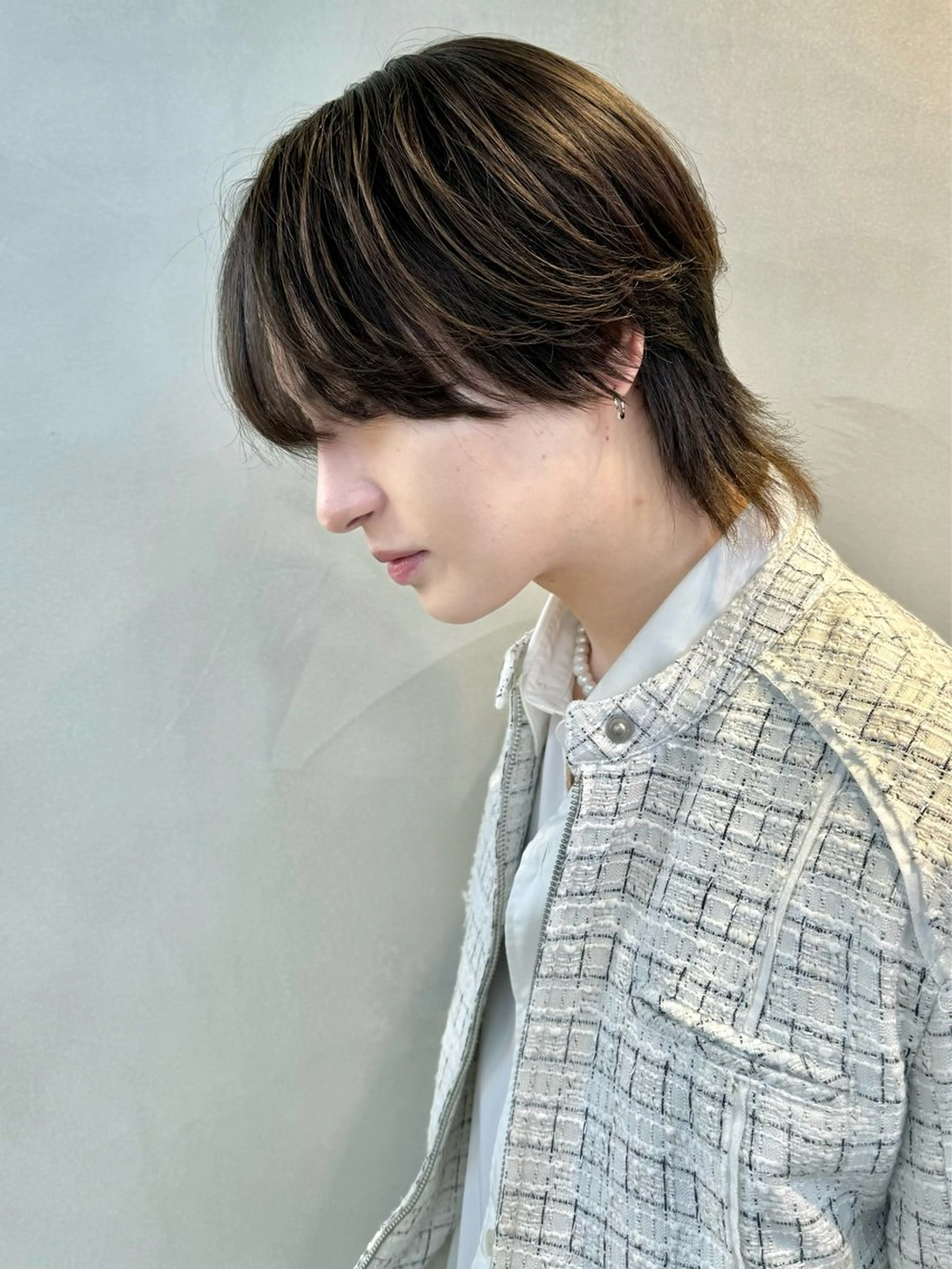 ショート カラー メンズ カット ヘアカラー 🔶似合わせセンター パート/ヤス🔶のヘアスタイル