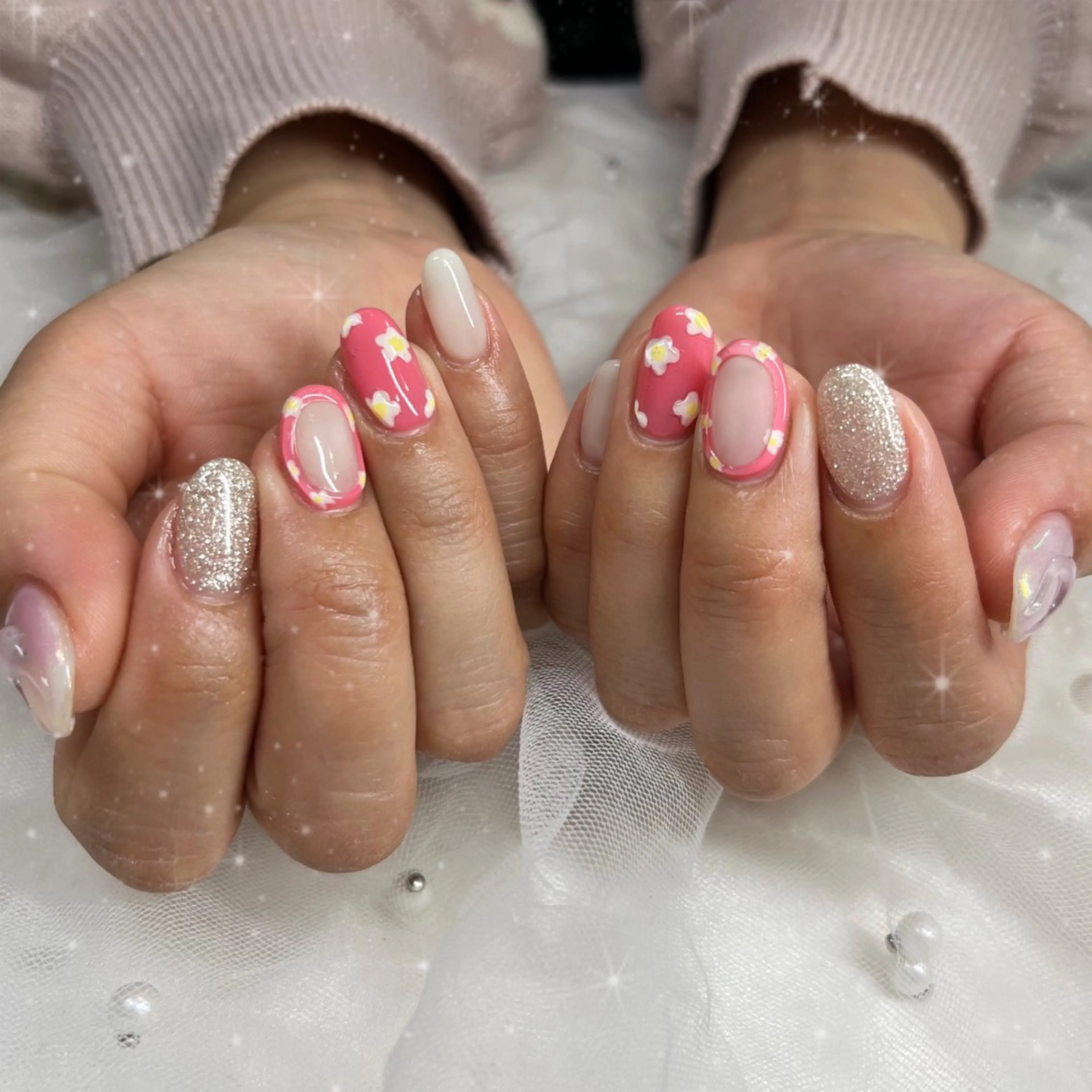 ネイル ハンドネイル ブルーデイジー栄本店所属・BlueDaisy 栄本店のネイルデザイン