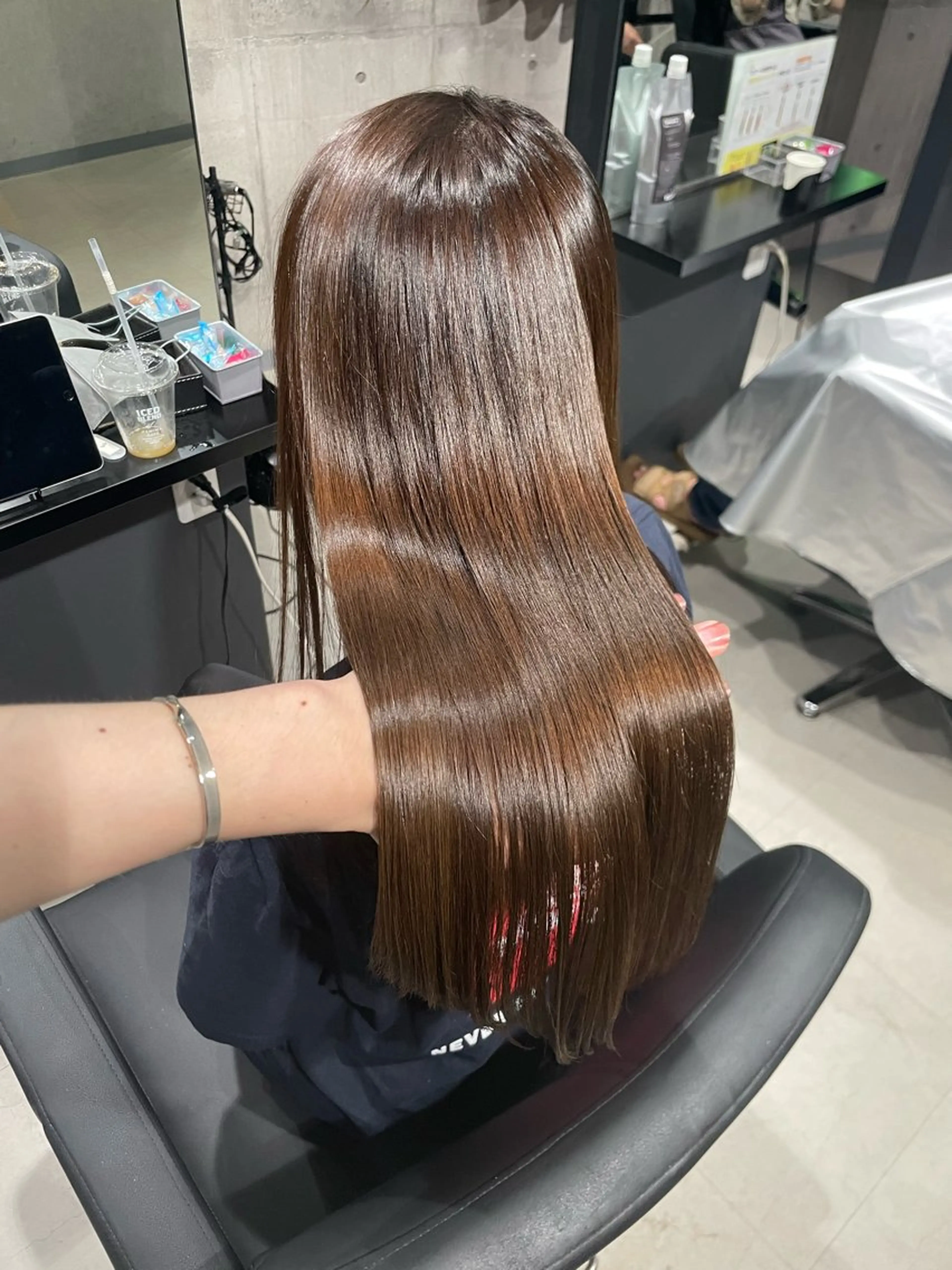 ロング カラー ベージュカラー オリーブベージュ 髪質改善/艶カラー Hiroakiのヘアスタイル