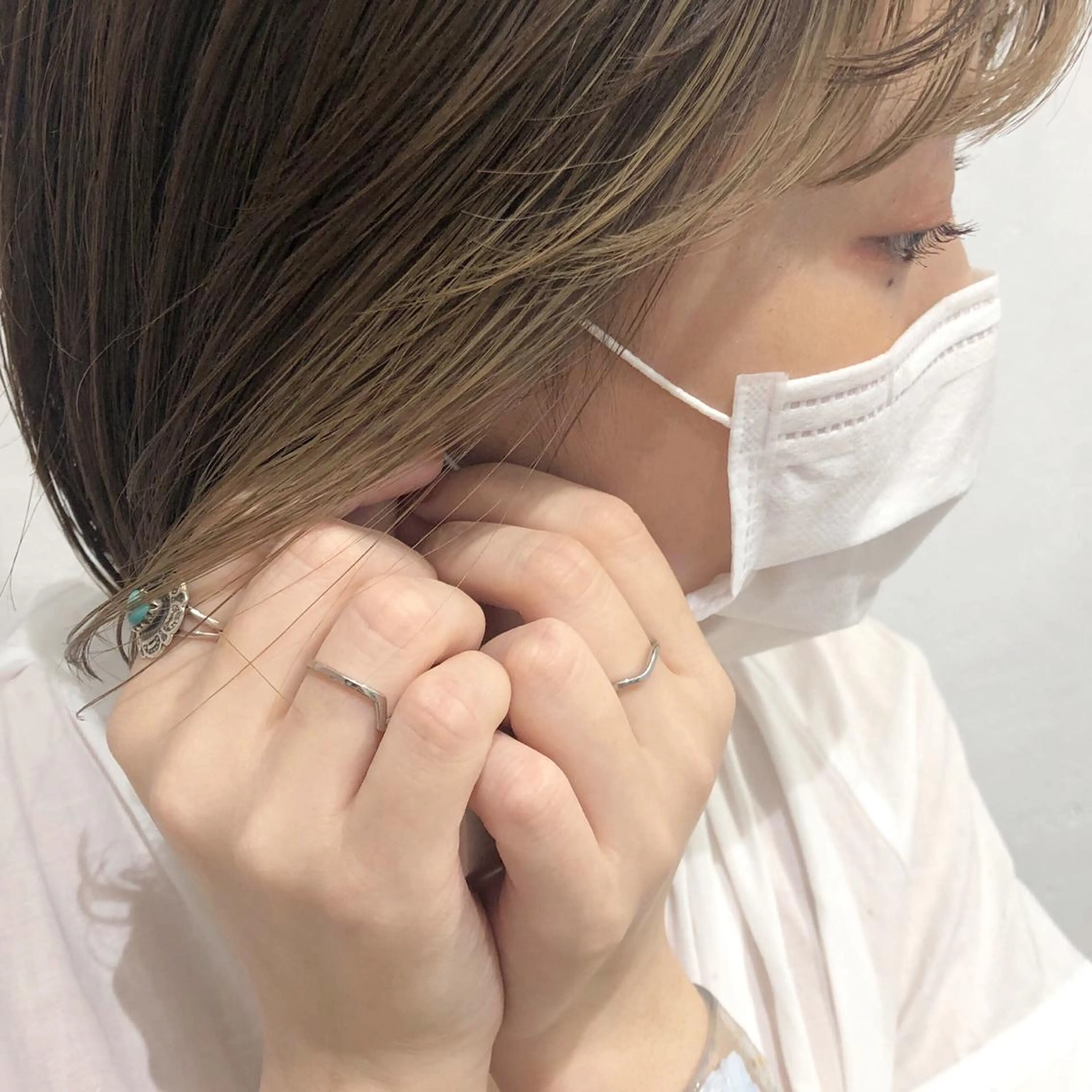 ショート カラー ❤️ダブルカラー 髪質改善❤️SAYAのヘアスタイル