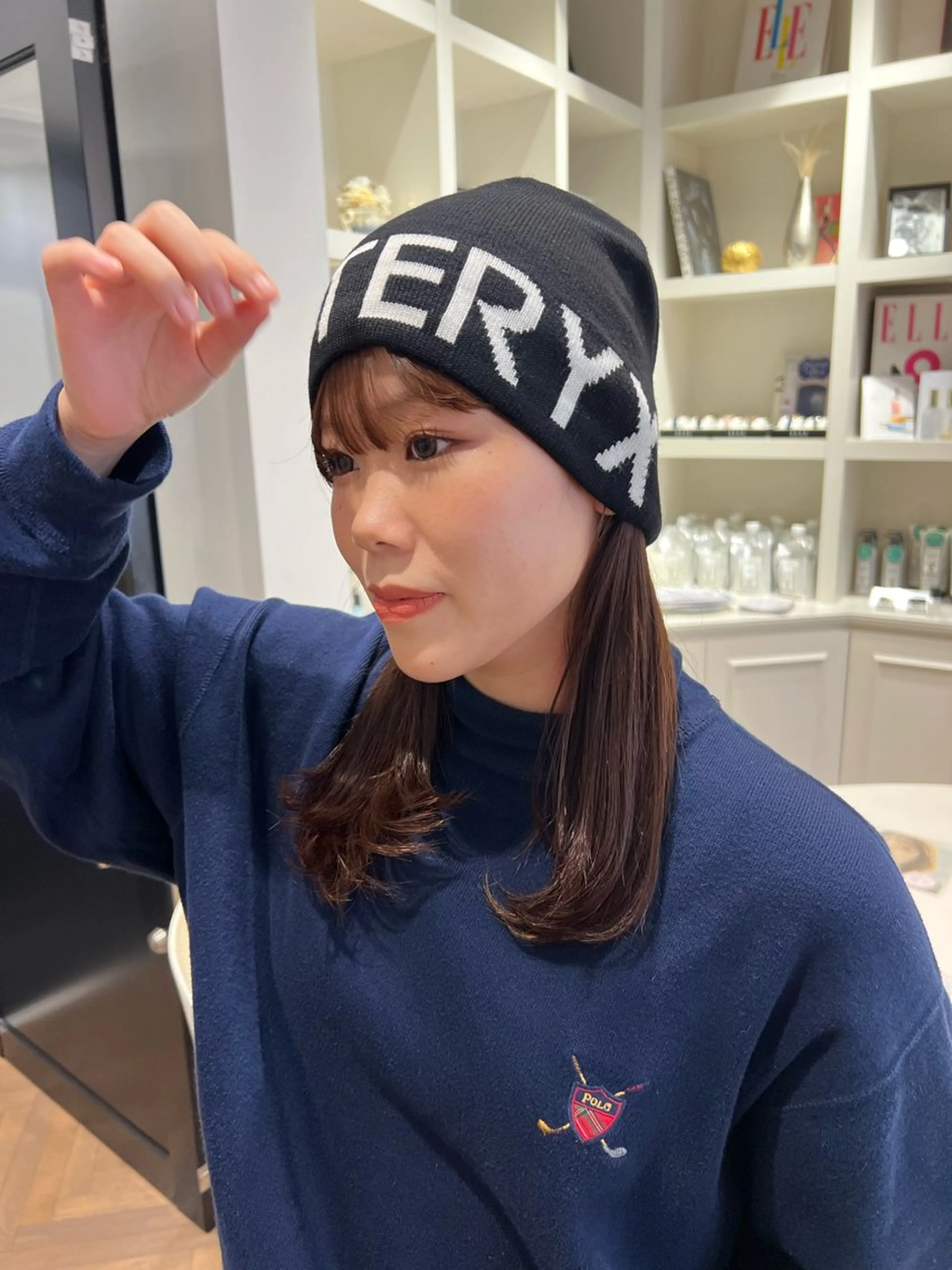 ミディアム ヘアカラー 似合わせ/レイヤー 💟SAEのヘアスタイル