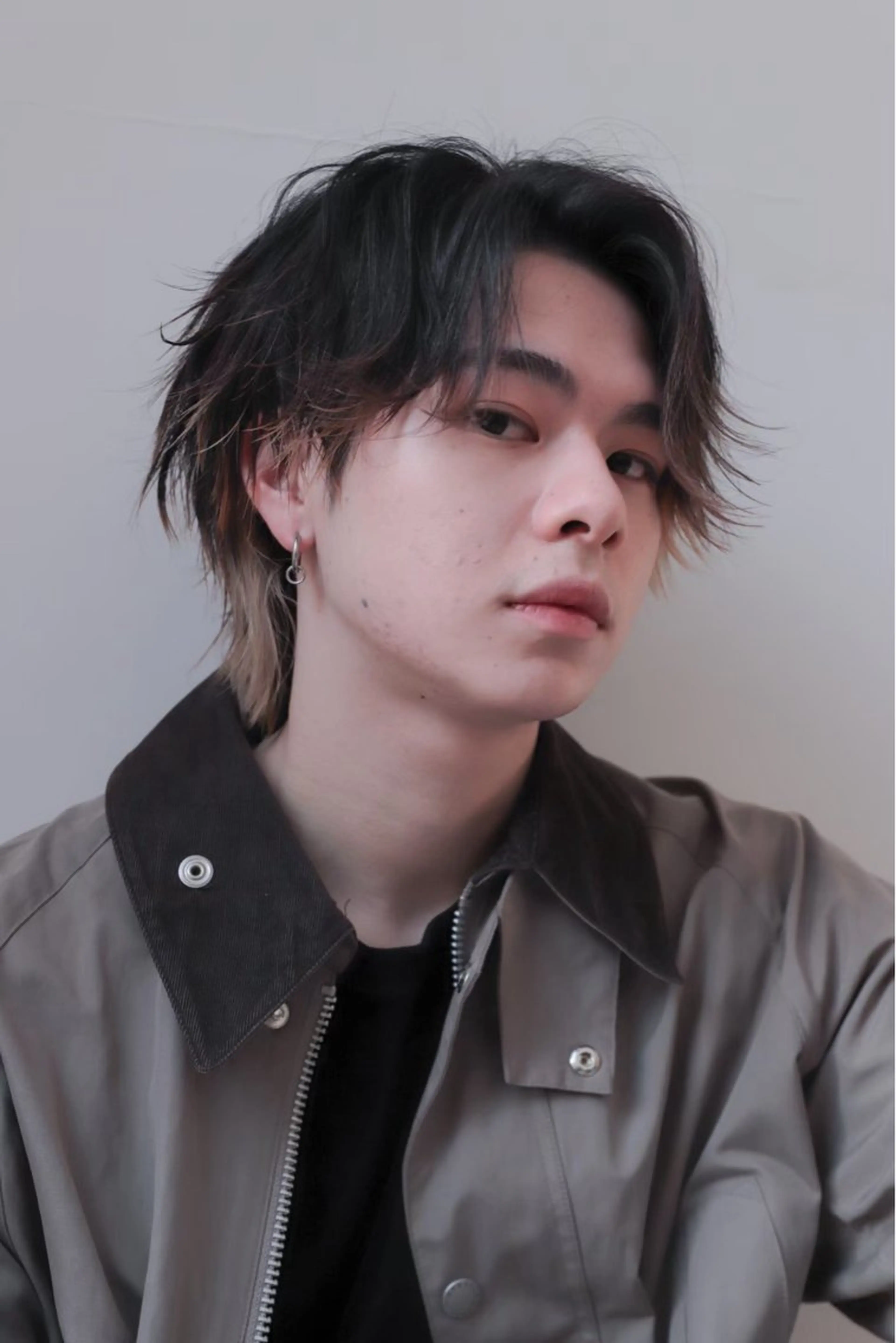 カラー メンズ デザインカラー カット レイヤーカット ♥kanaのヘアスタイル