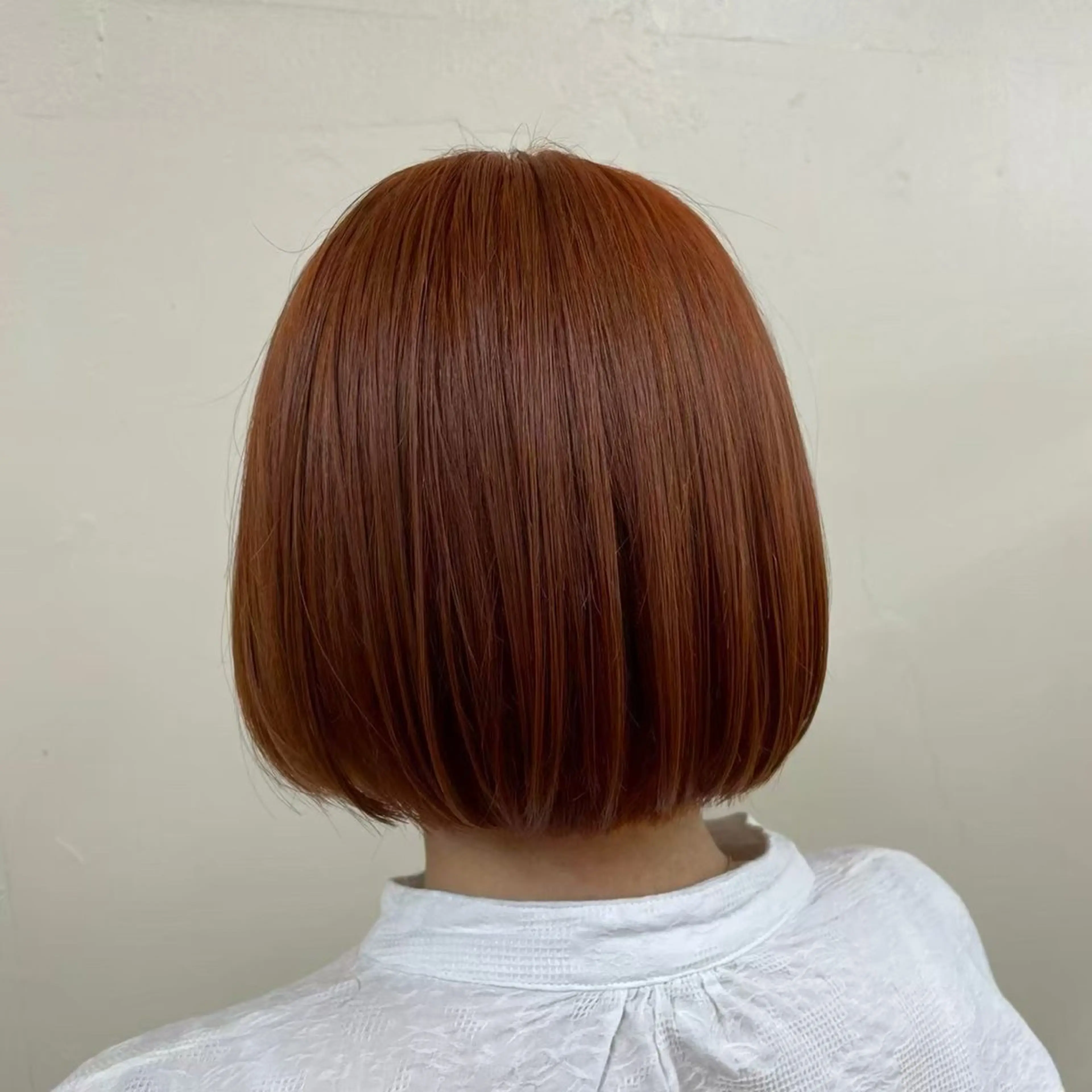 ミディアム カラー トレンド暖色ヘア🍒 miu🍒のヘアスタイル