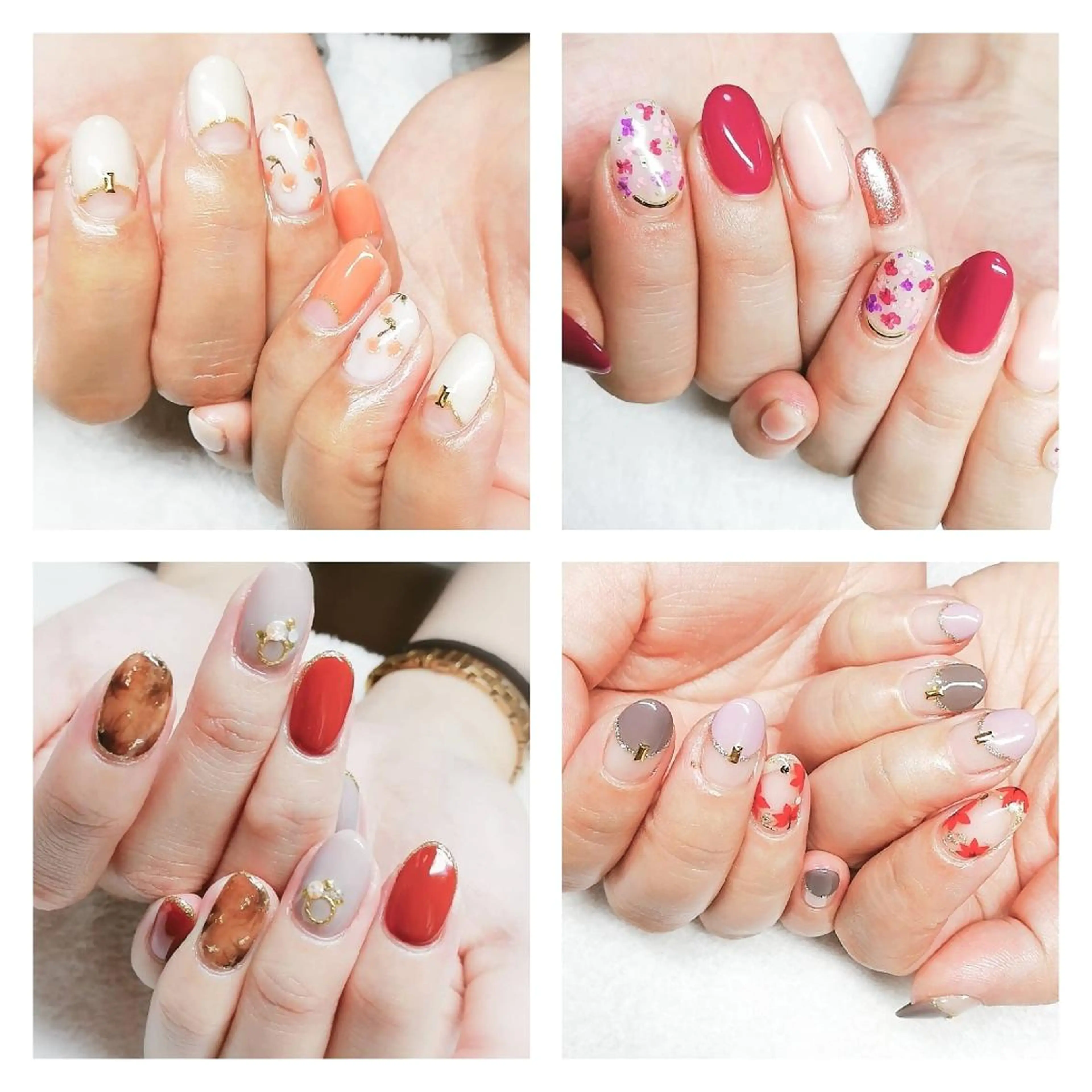 ネイル ハンドネイル 柴崎 美幸のネイルデザイン