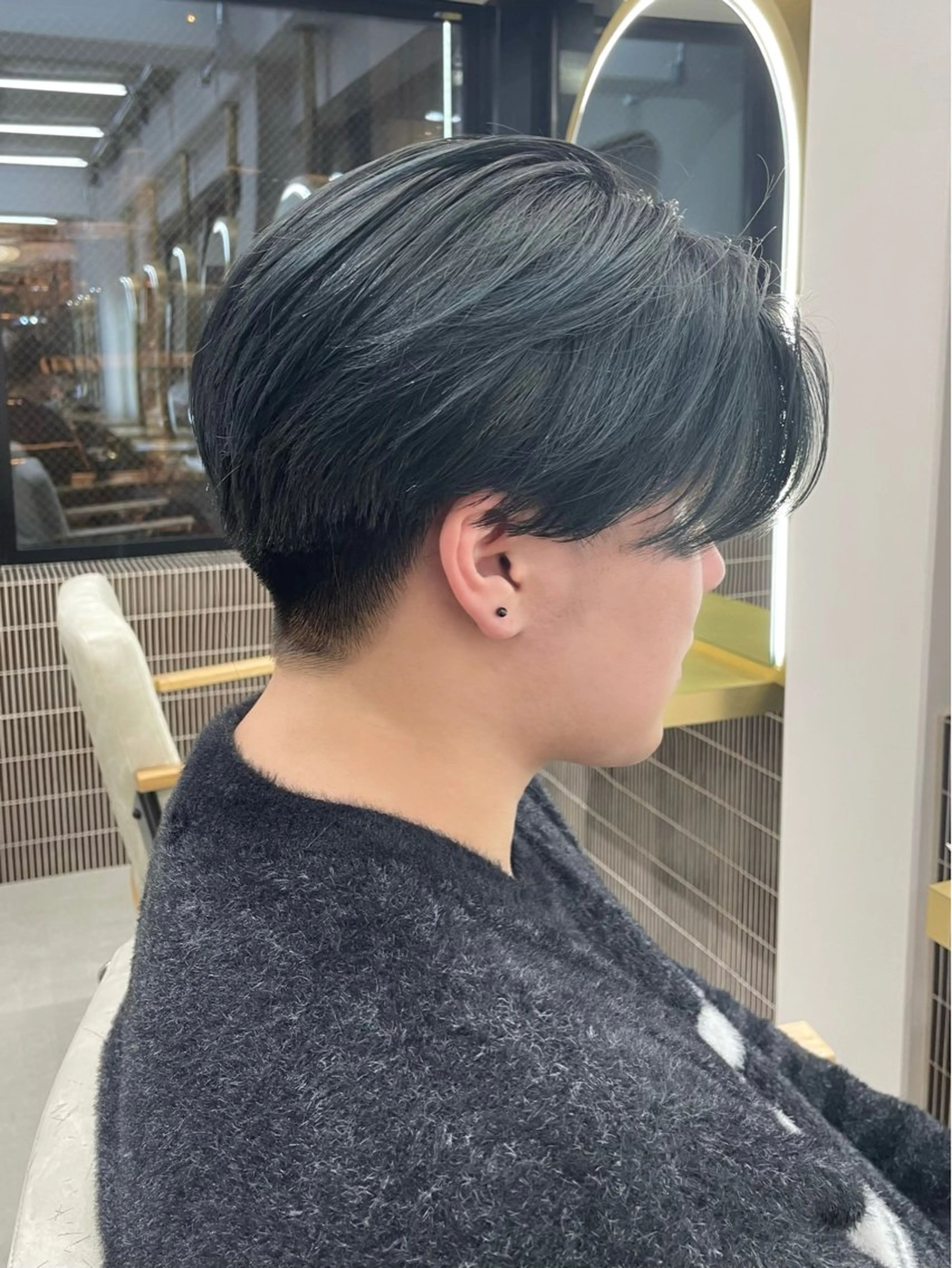 メンズ メンズハイライト メンズ韓国風 マッシュ i.+odori所属・‎Miu‎🤍 モデル様募集中のヘアスタイル