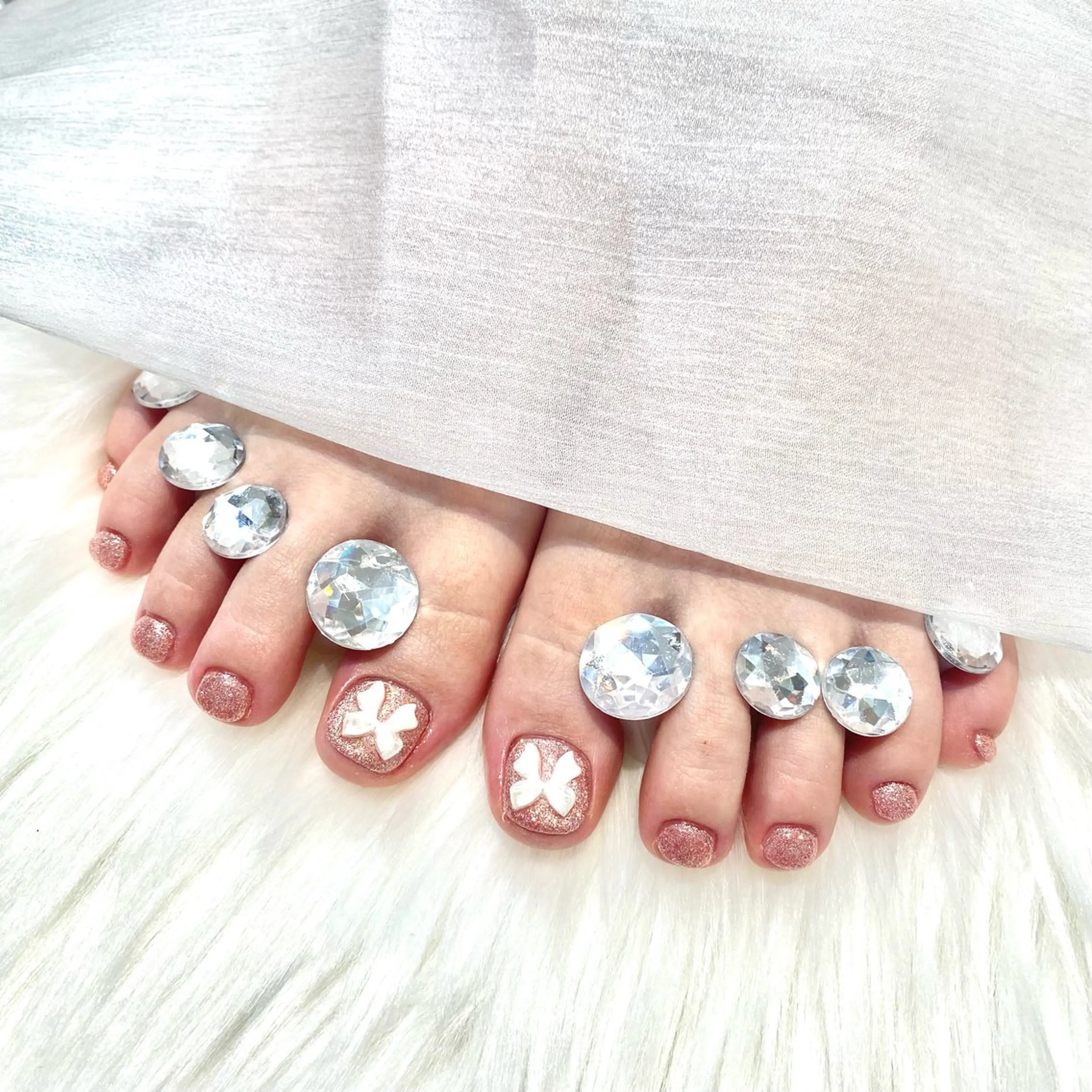 ネイル フットネイル WISTERIA rirunaのネイルデザイン