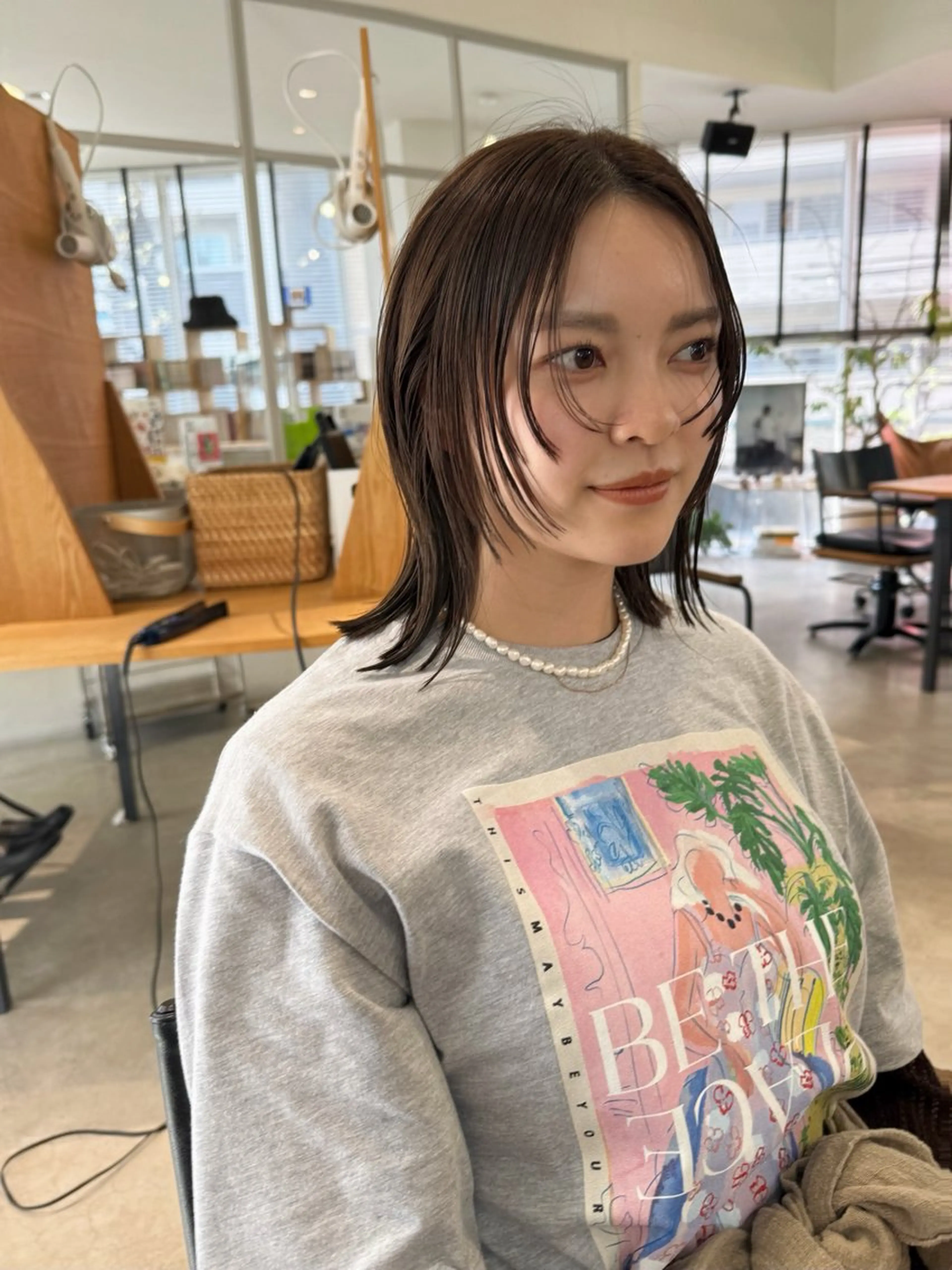 カラー 南部 綾音のヘアスタイル