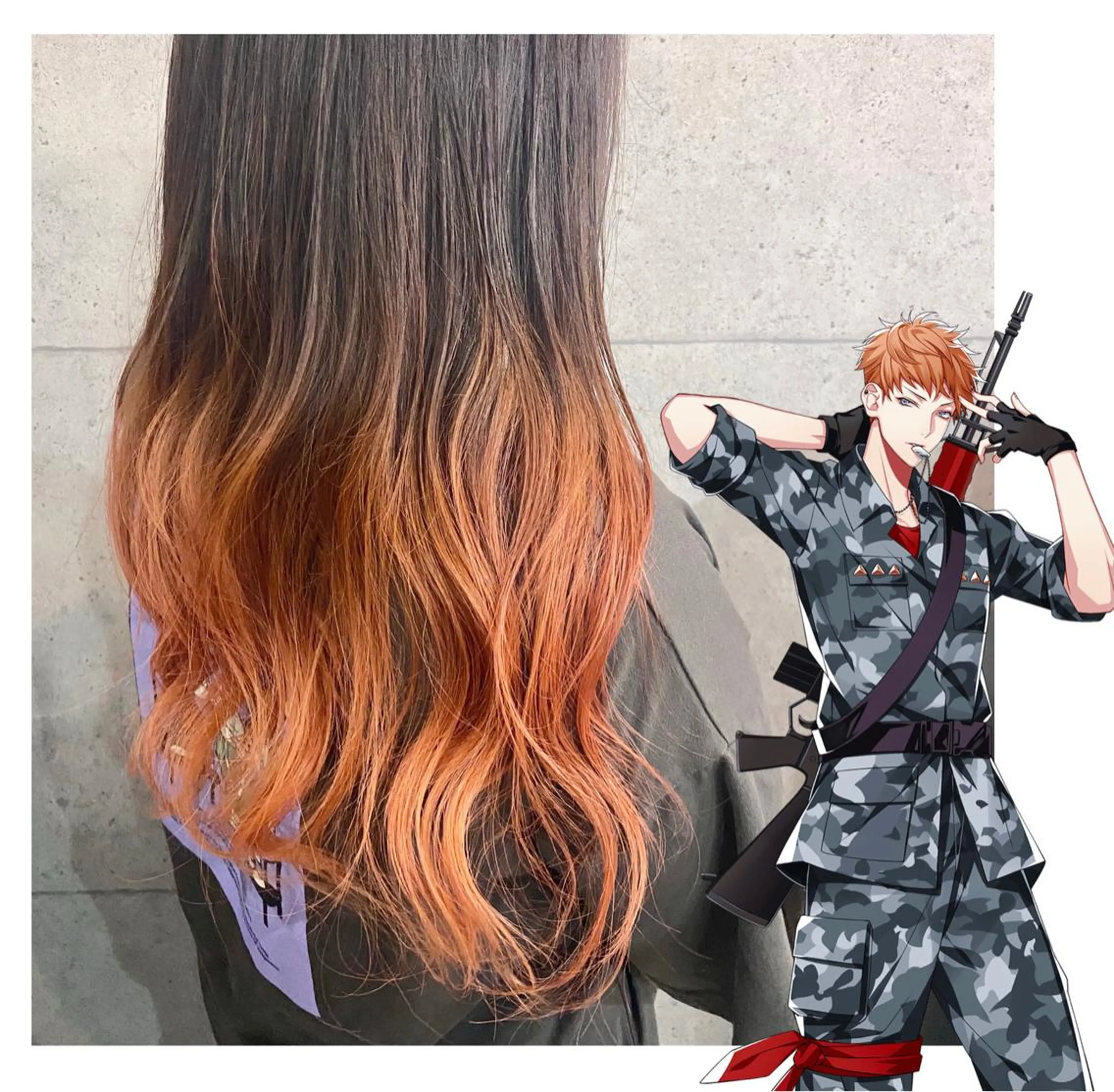 ロング カラー ヘアカラー GARU-ガル-所属・TSUNO🦖 派手髪/オタク美容師のヘアスタイル