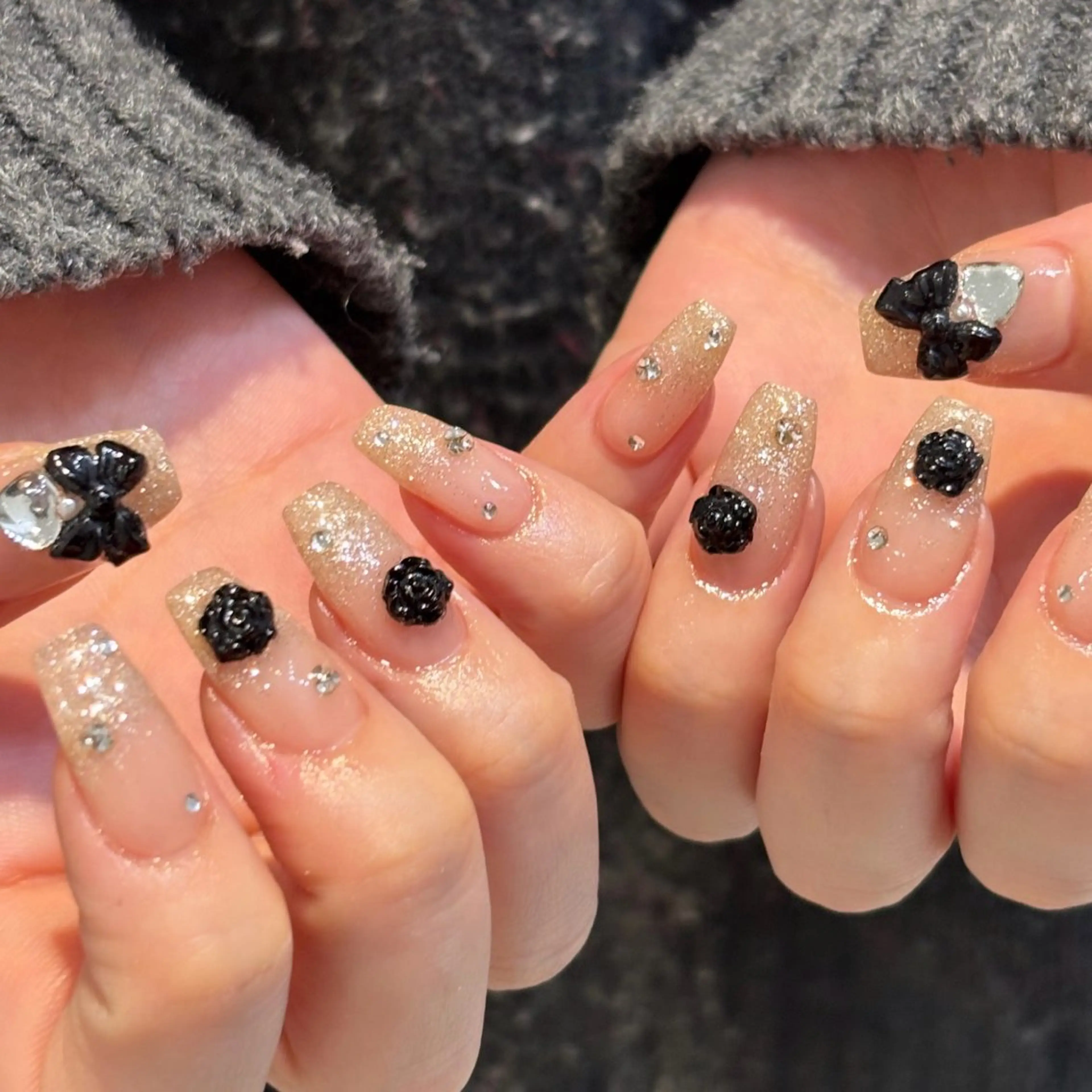 ネイル ハンドネイル 🩰ミキ/韓国♡ girlyネイル🩰のネイルデザイン