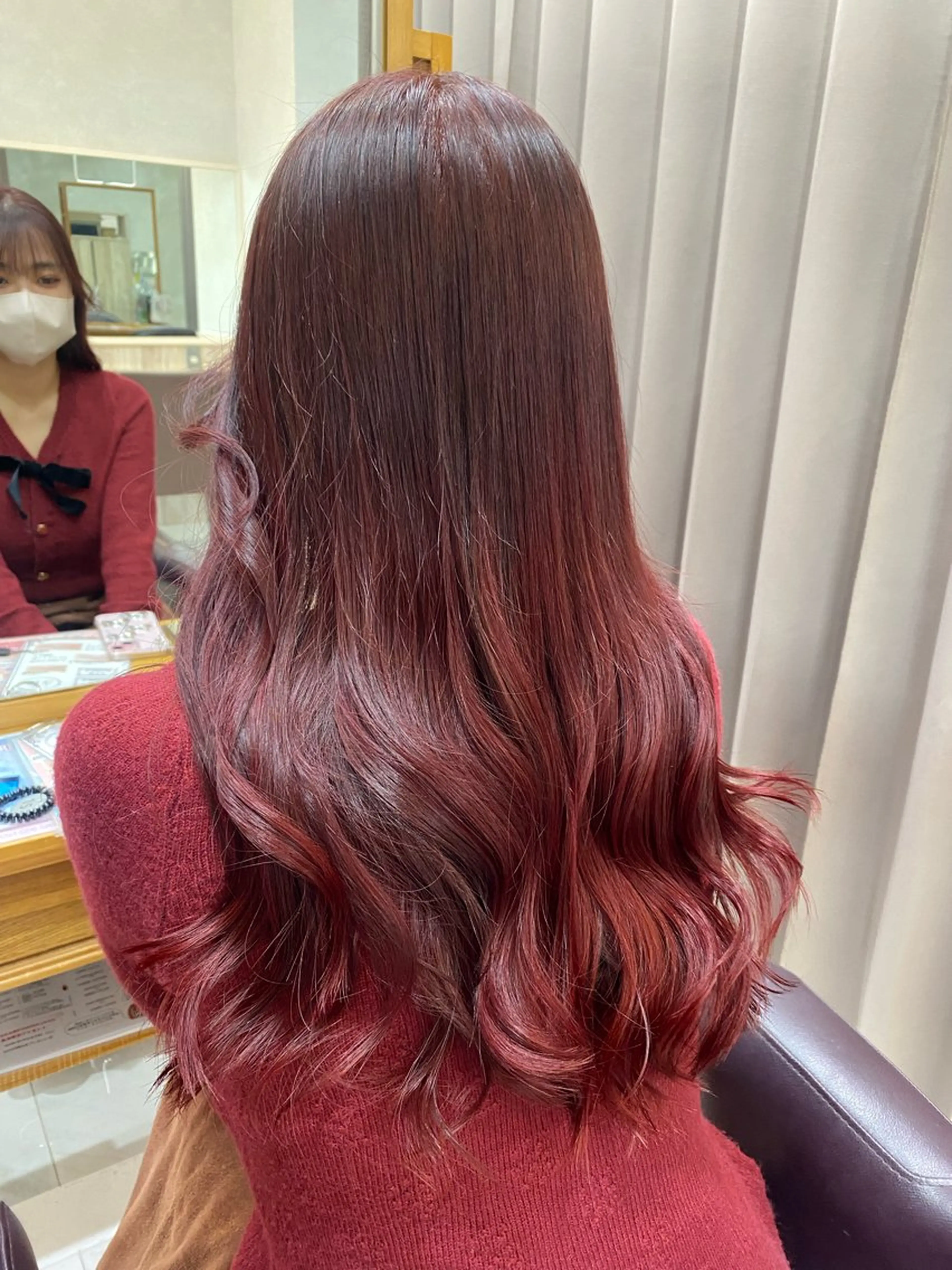 ロング カラー GRANDEUR やまだかなのヘアスタイル