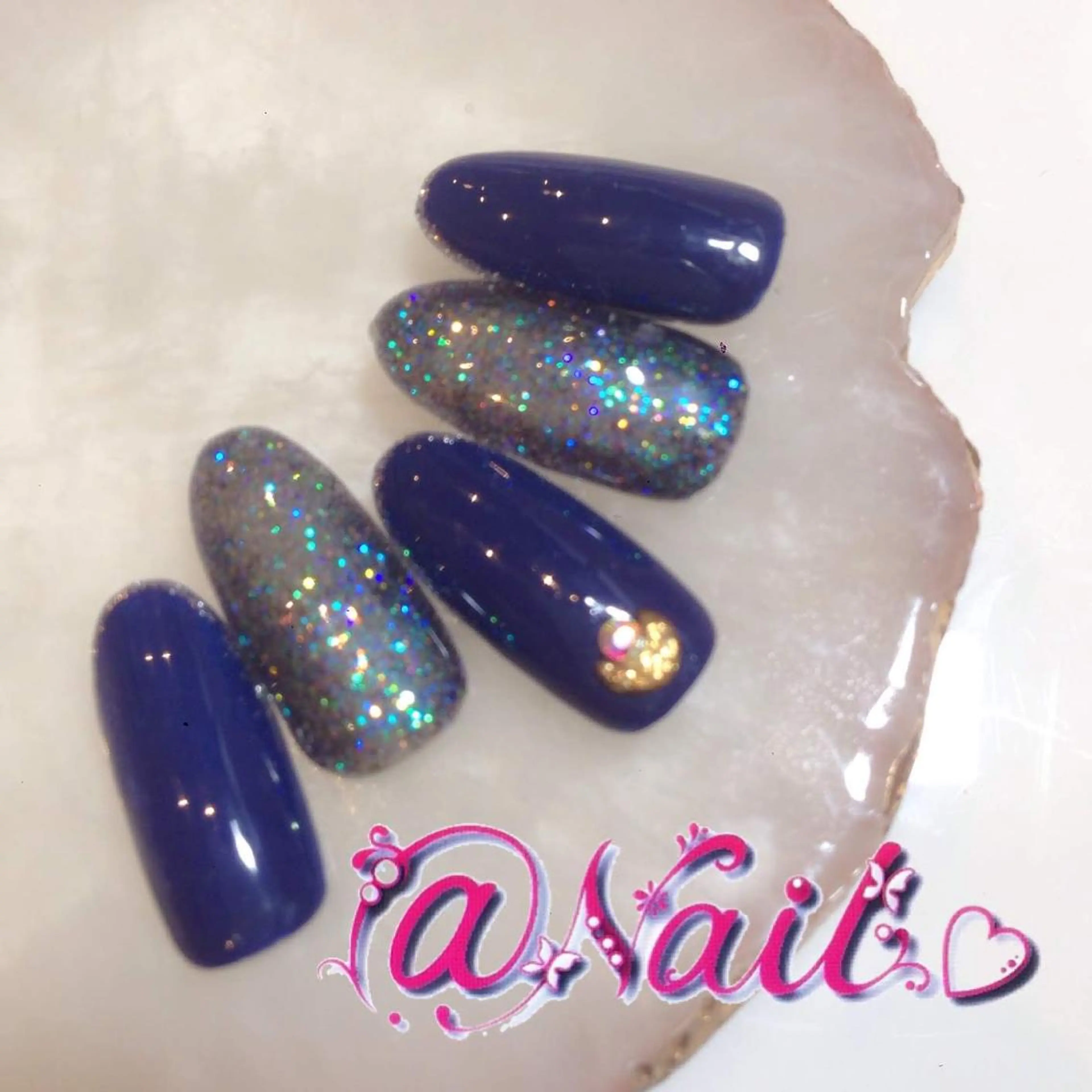 ネイル ネイルチップ 小尾 栞のネイルデザイン