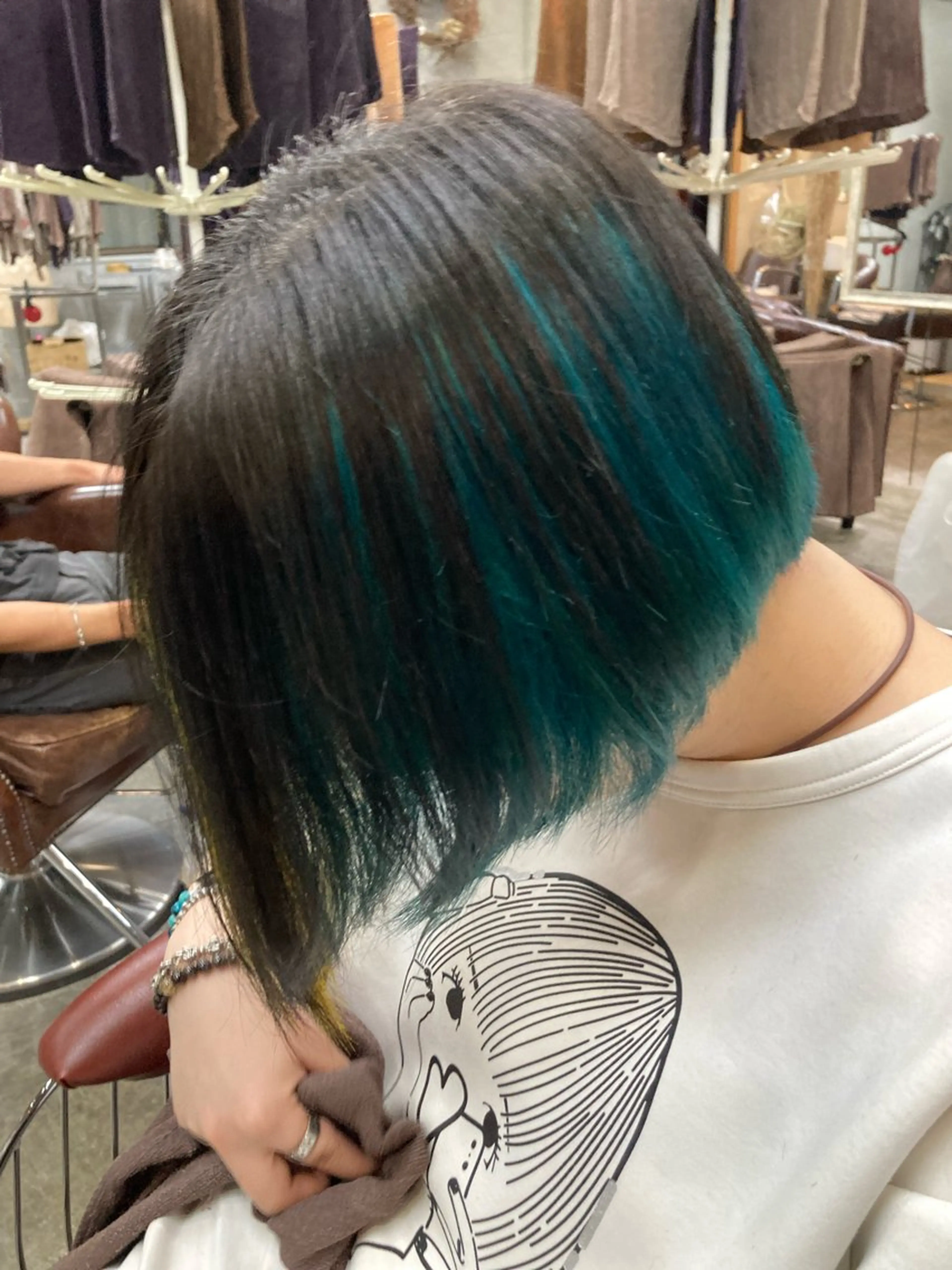 ショート カラー ヘアカラー 新田龍之輔 →メンズ/派手髪のヘアスタイル