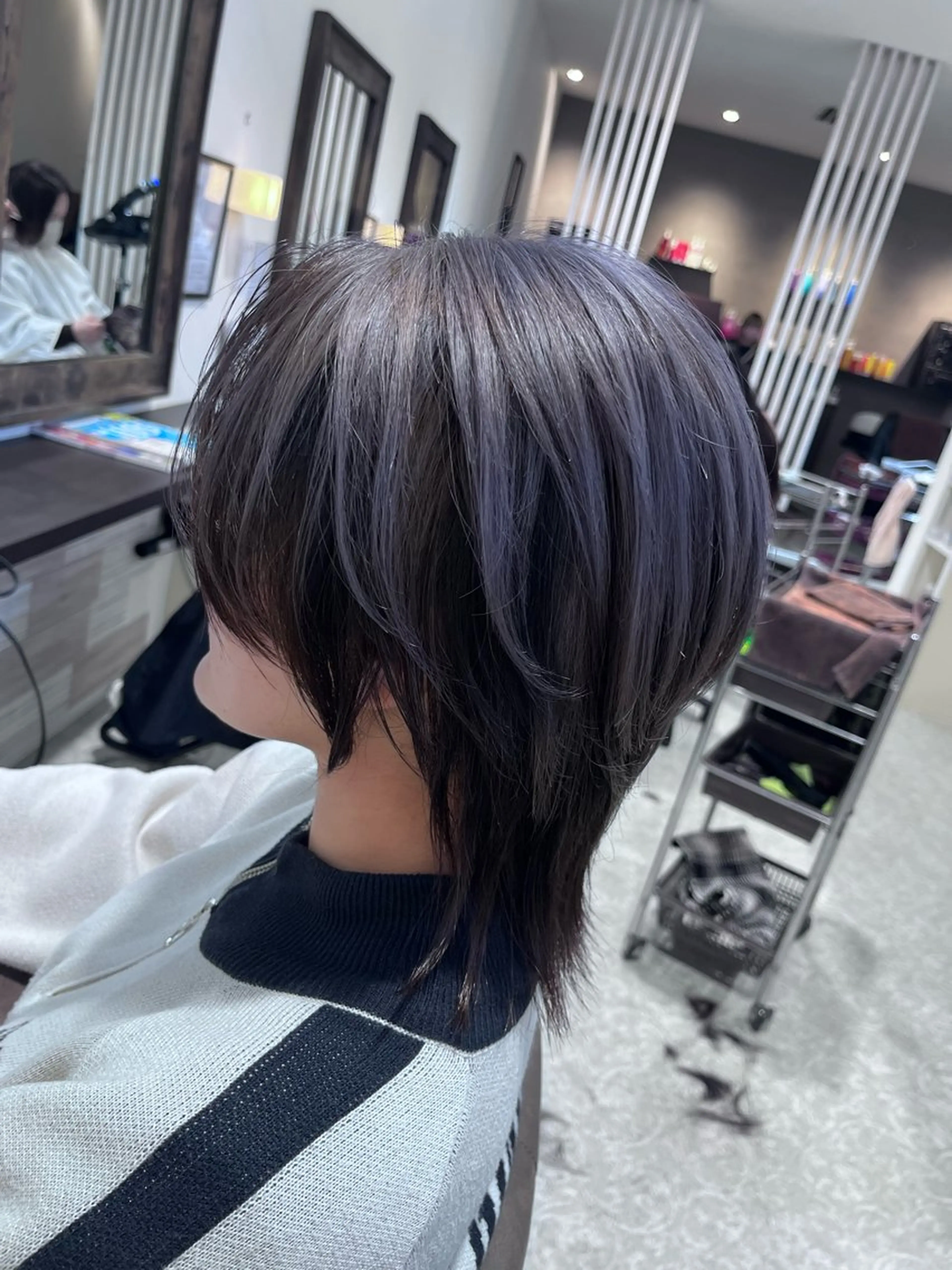 ショート カット ヘアカラー トリートメント ラファンス所属・田中 和可のヘアスタイル