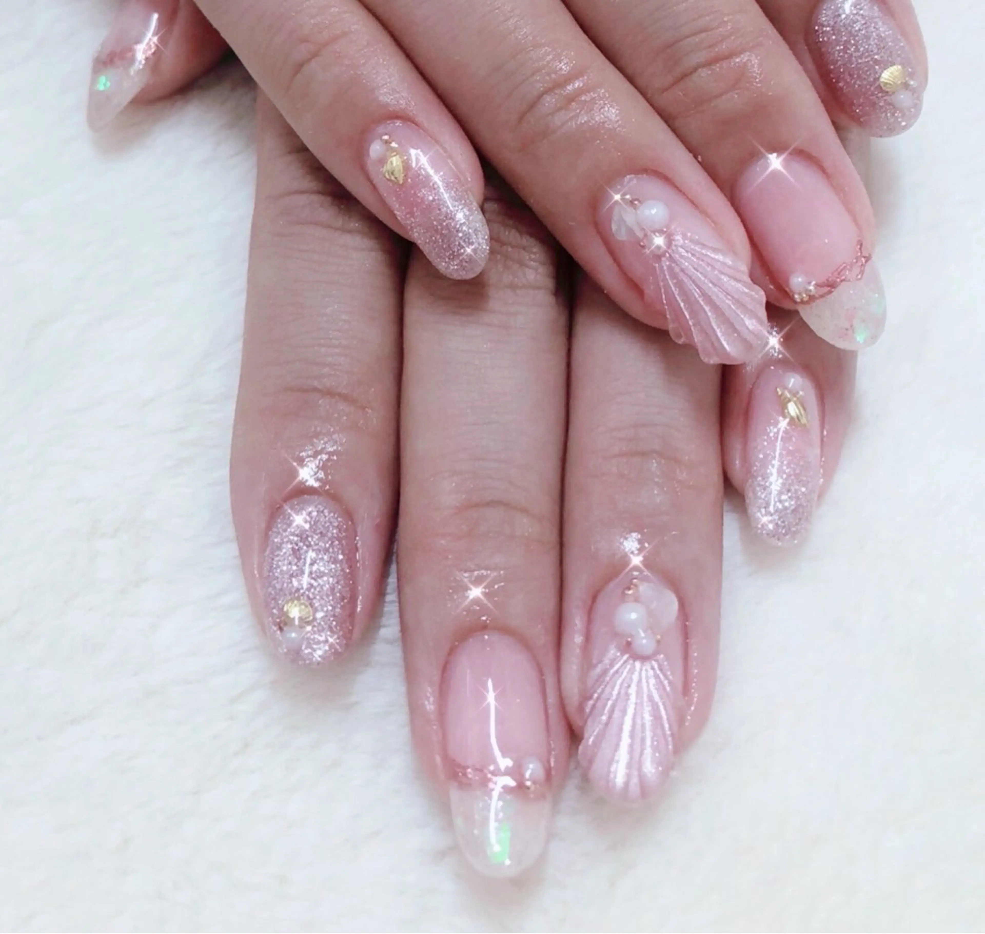 ネイル フットネイル ジェルネイル 氷ネイル・うるうるネイル 韓国ネイル オフィスネイル 大門浜松町 ネイルのネイルデザイン