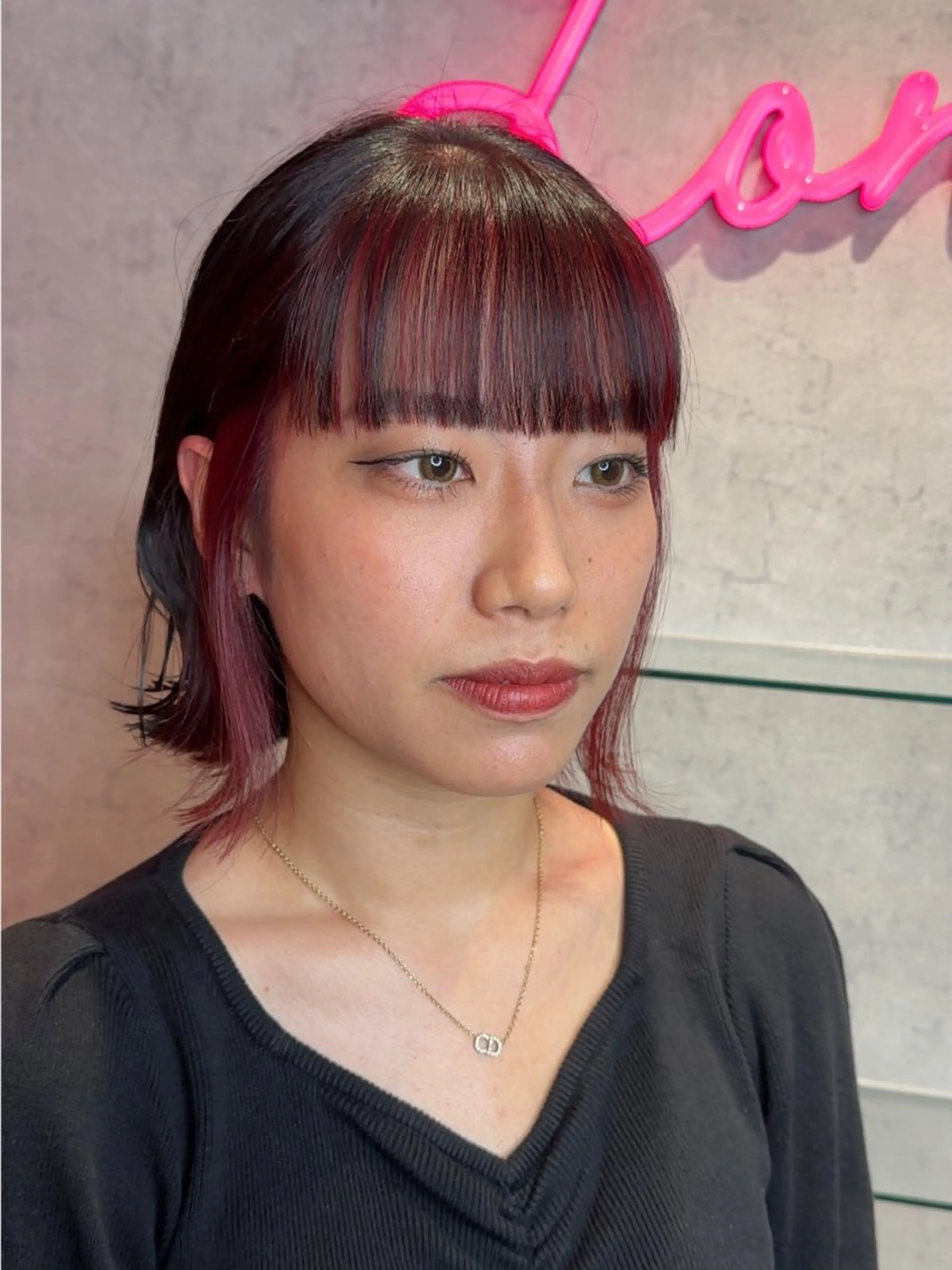 ショート カラー 韓国ヘア/艶カラー /田中悠佑のヘアスタイル