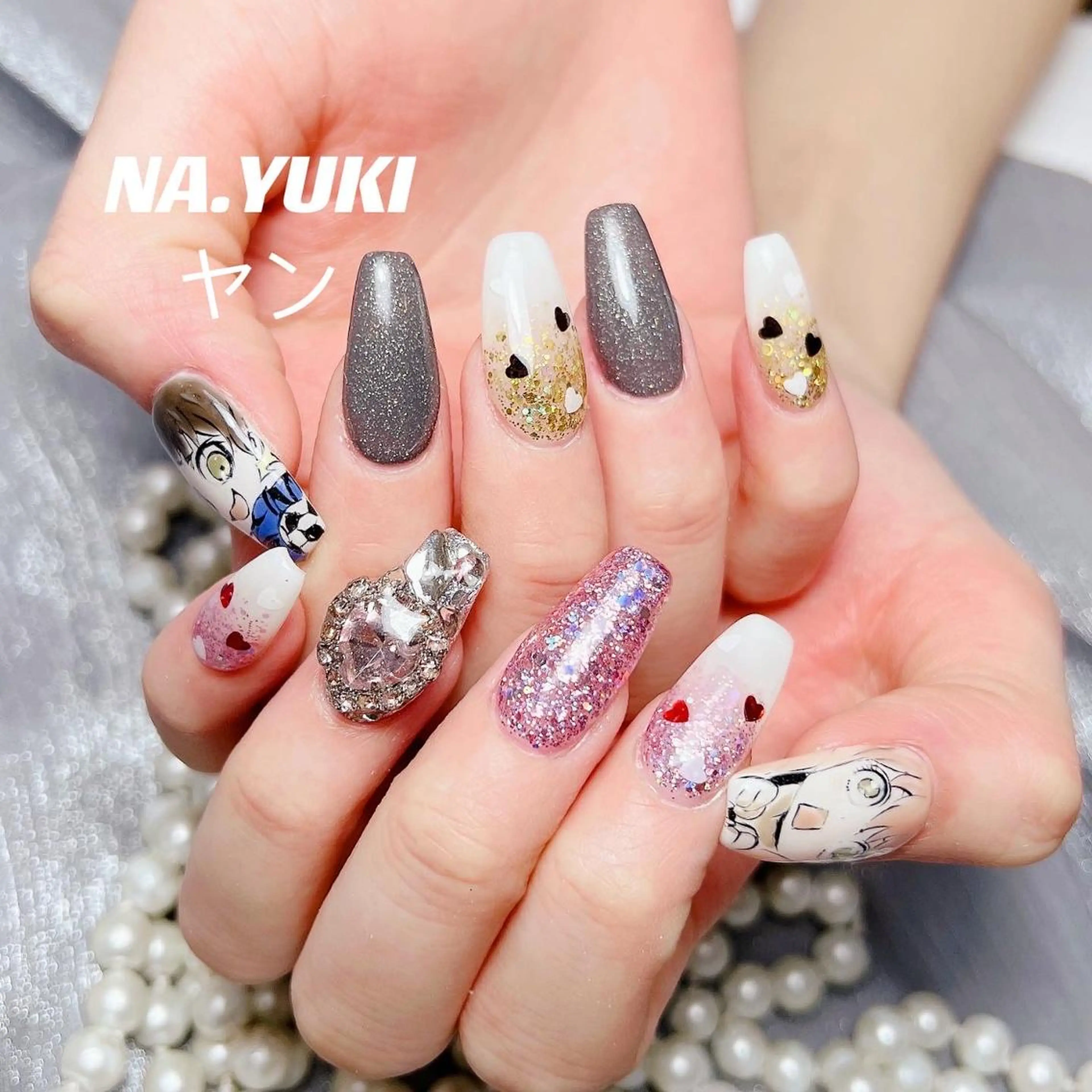 ネイル ハンドネイル 🎀 moo~ 🎀のネイルデザイン