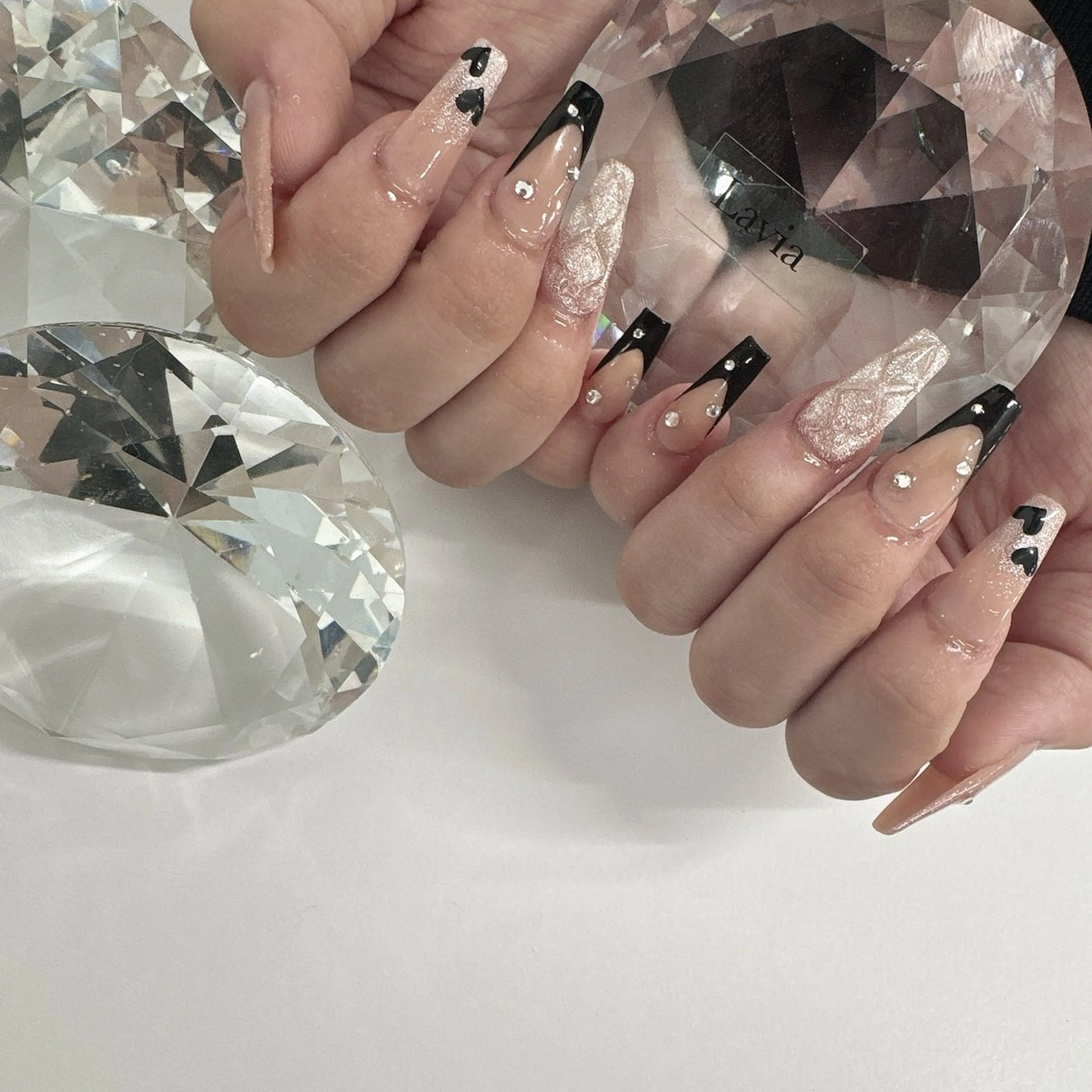 ネイル ハンドネイル Lavia nail＆eyelash所属・lavia🖤 ayumiのネイルデザイン