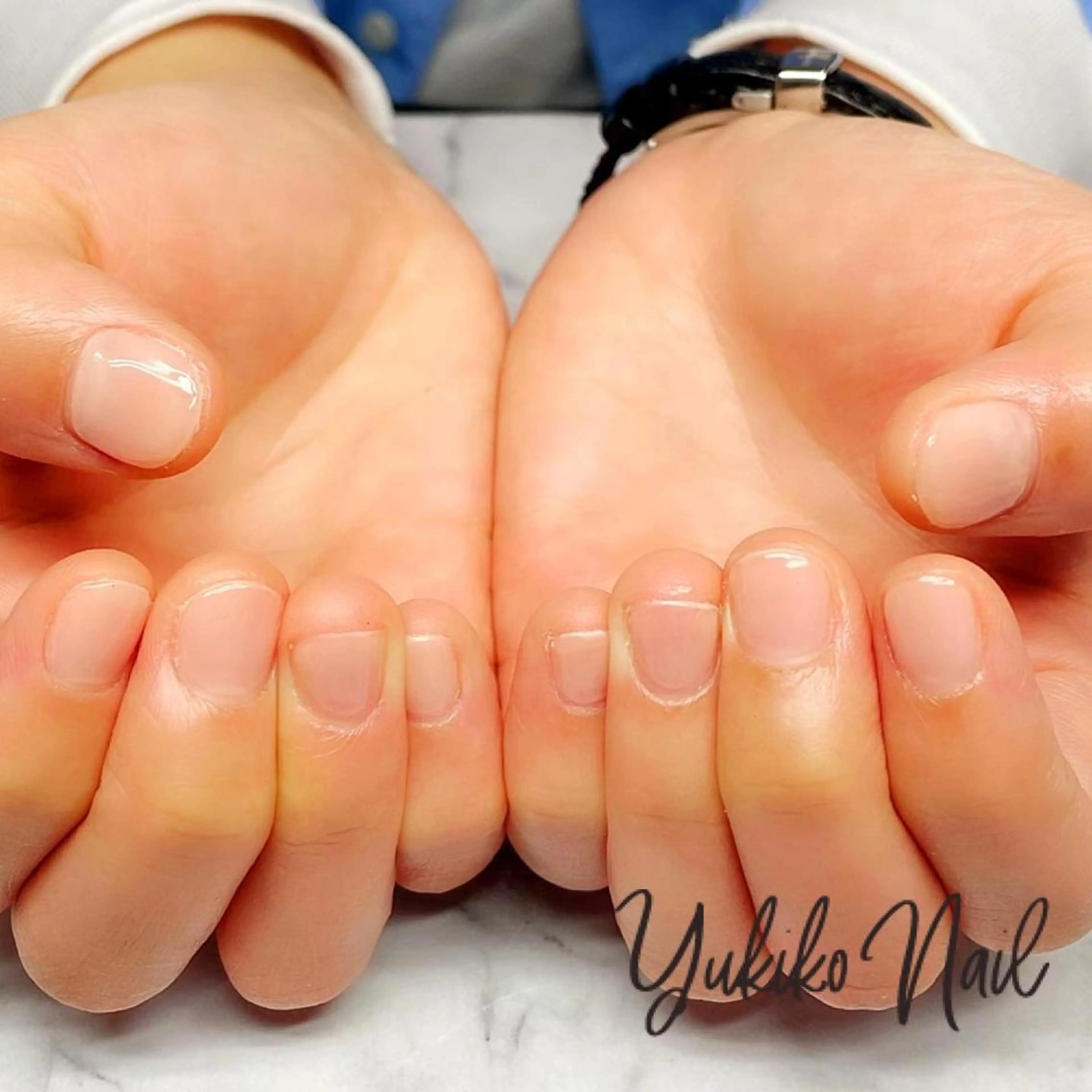 ネイル ワンカラーネイル シンプルネイル ハンドネイル ユキコ ネイルのネイルデザイン