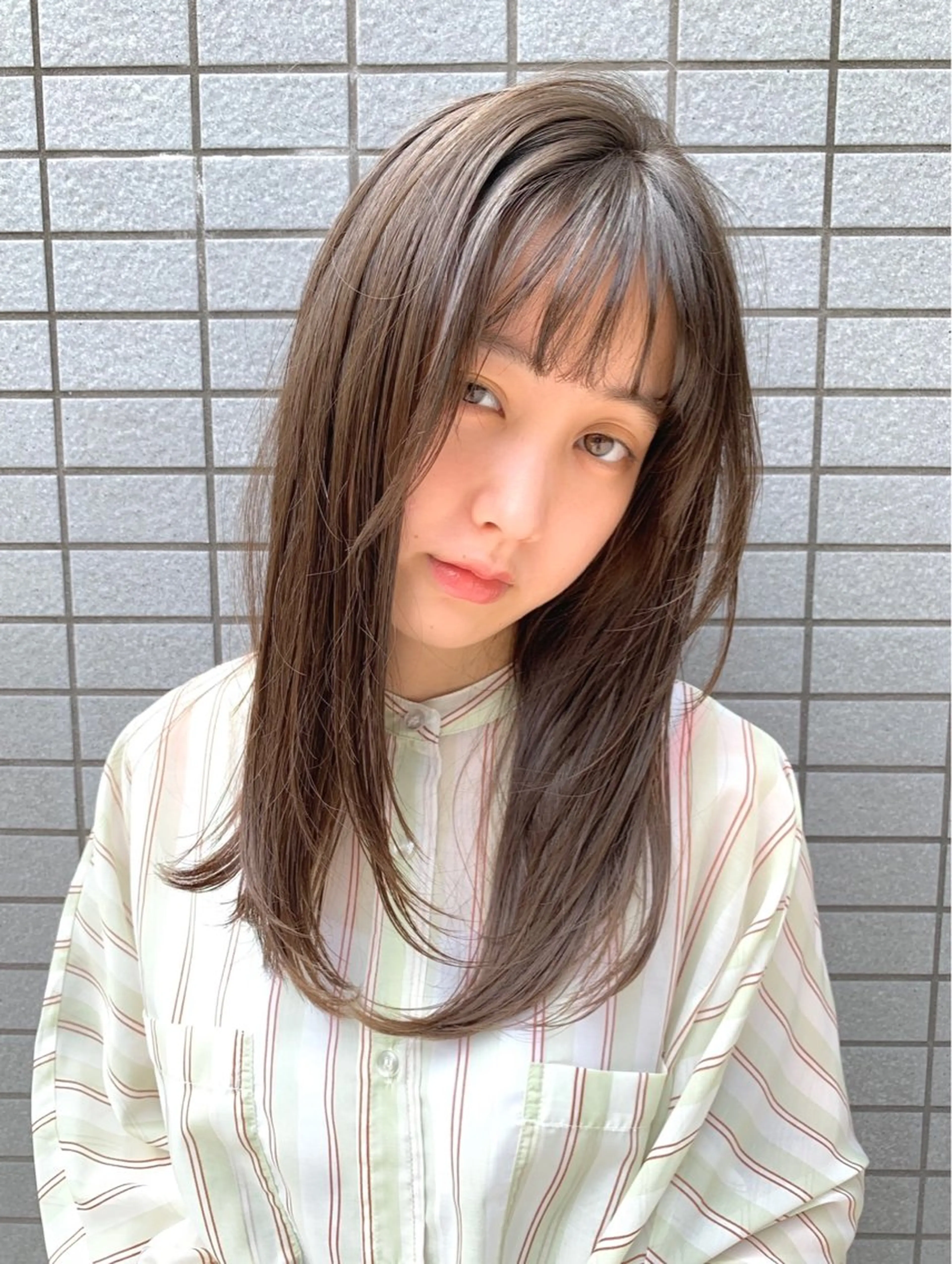 ロング カラー カット ヘアカラー トリートメント KANA/ボブ/ インナーカラー/艶髪のヘアスタイル