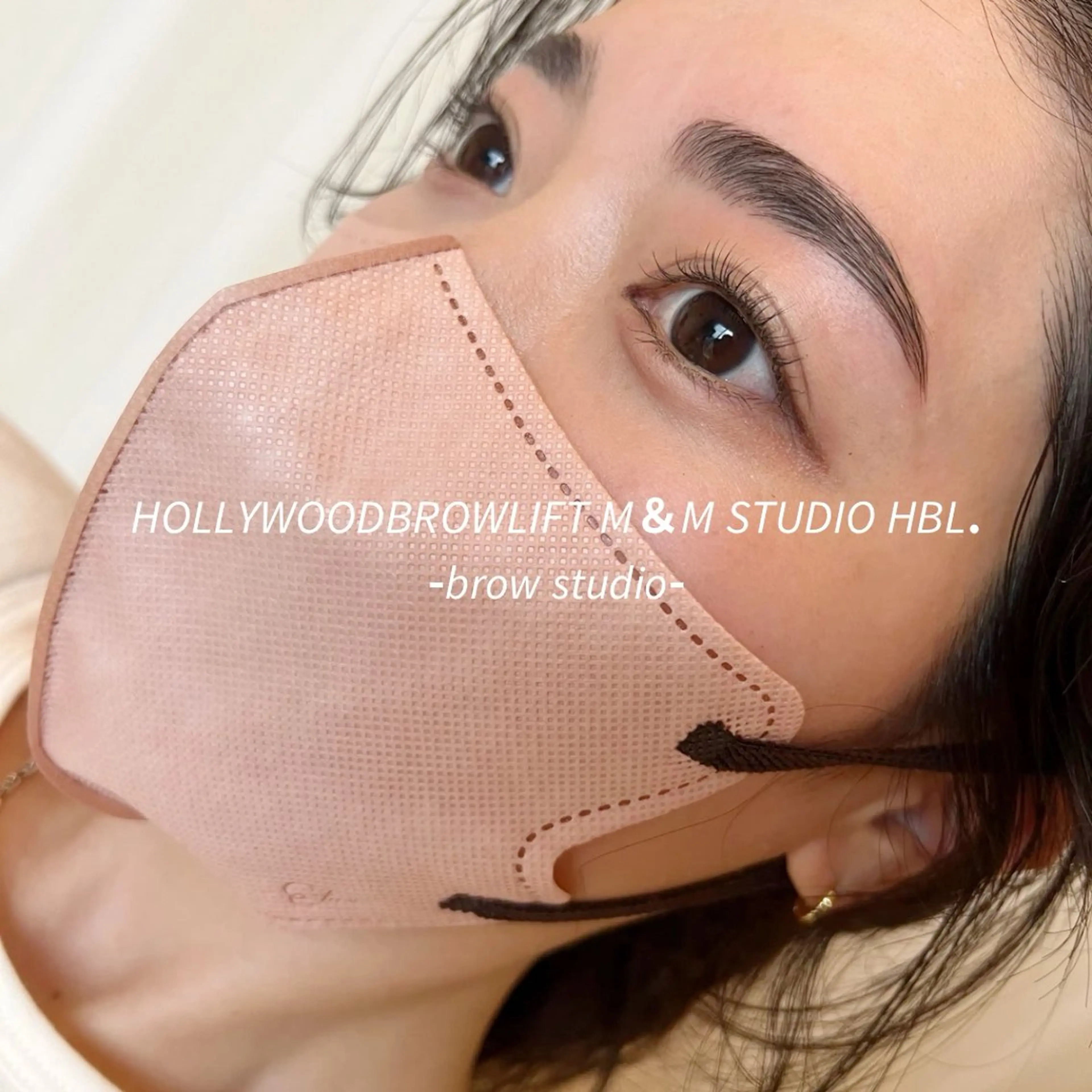 アイブロウワックス脱毛(眉デザイン)の写真