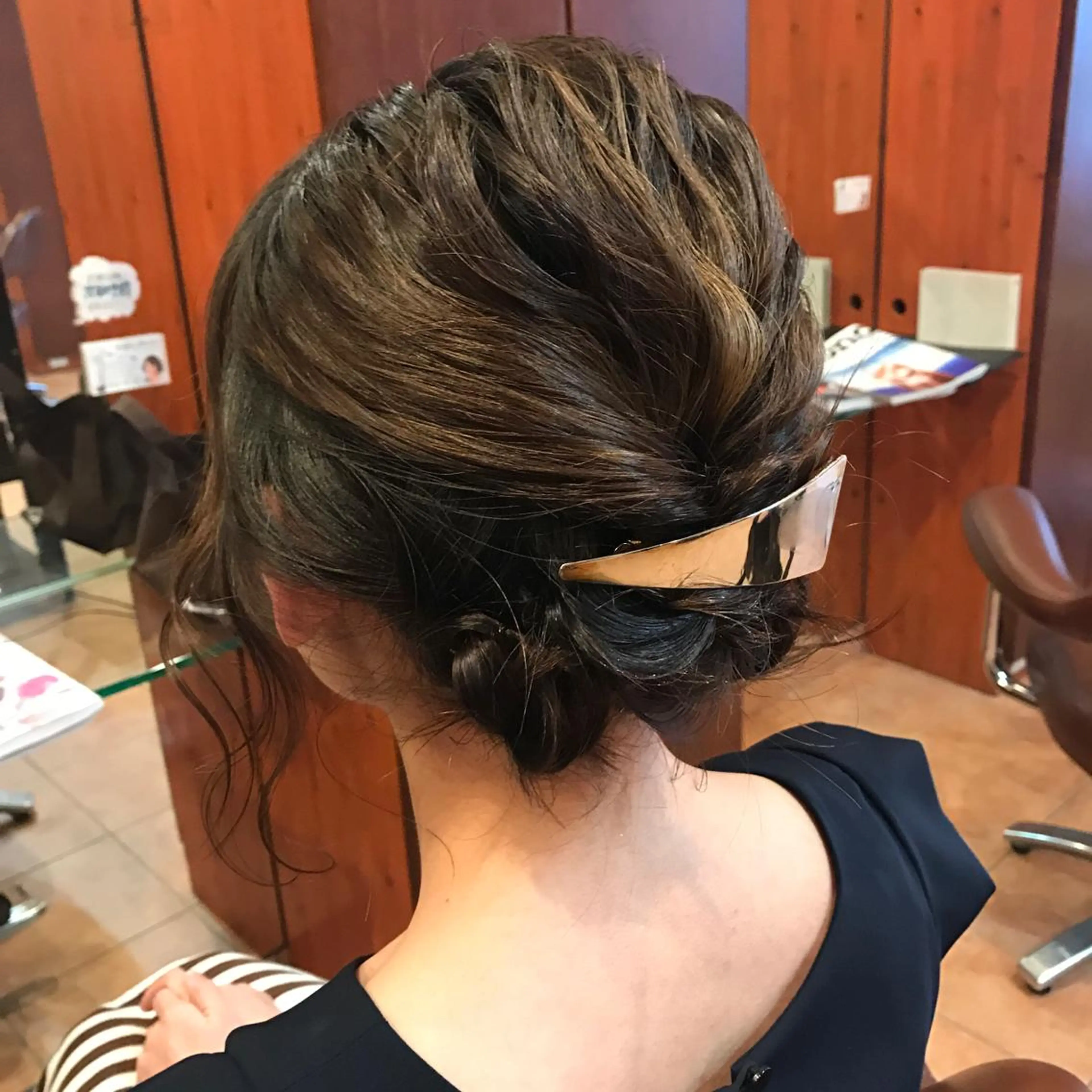 ヘアアレンジ 🥛洒落髪小顔cut なら龍崎🥛のヘアスタイル