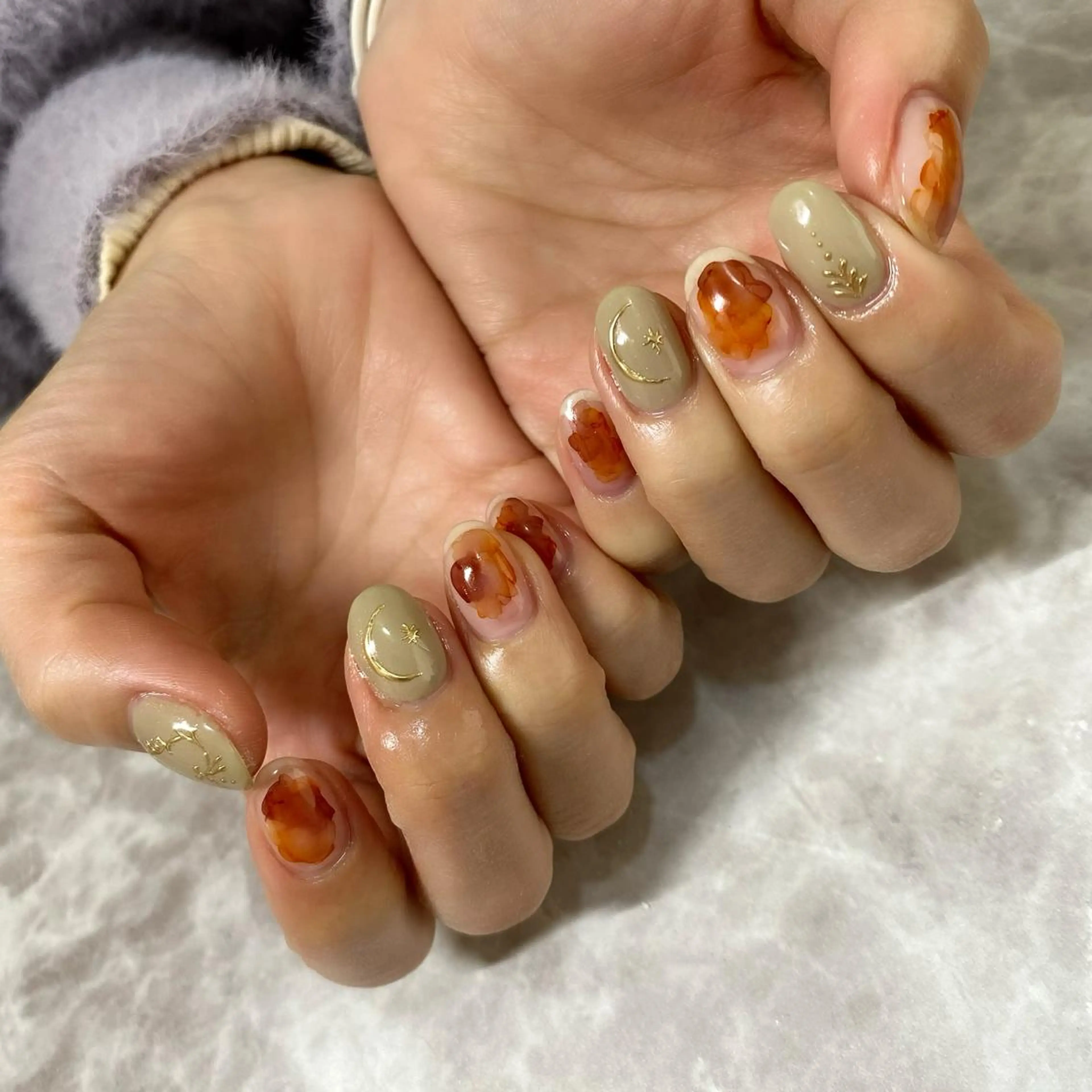 ネイル ハンドネイル Olive nail salon所属・kawaguchi yukiのネイルデザイン
