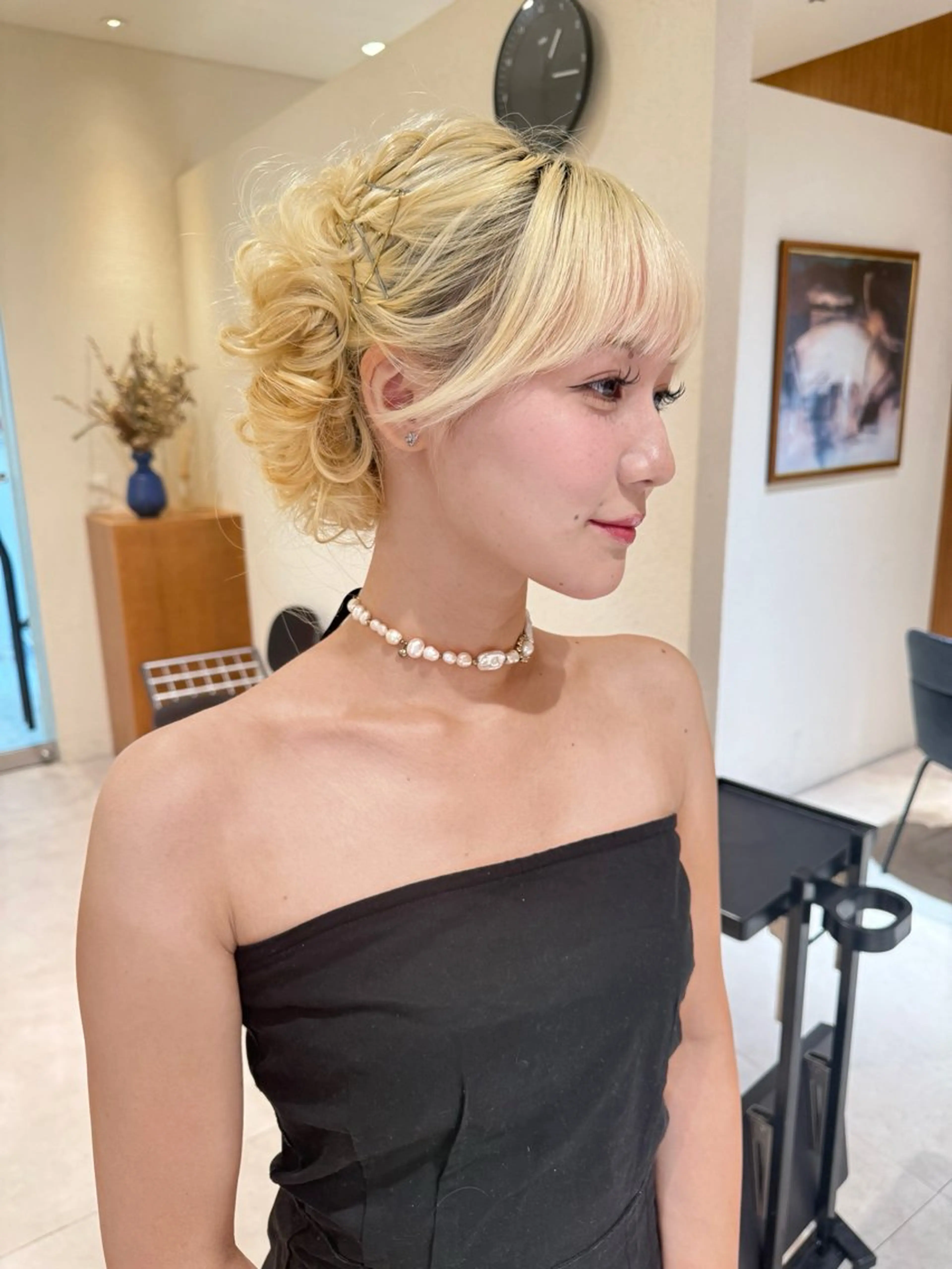 ヘアセット yiye Aoyama所属・暖色カラー/白髪染め yiye＊ちさとのヘアスタイル