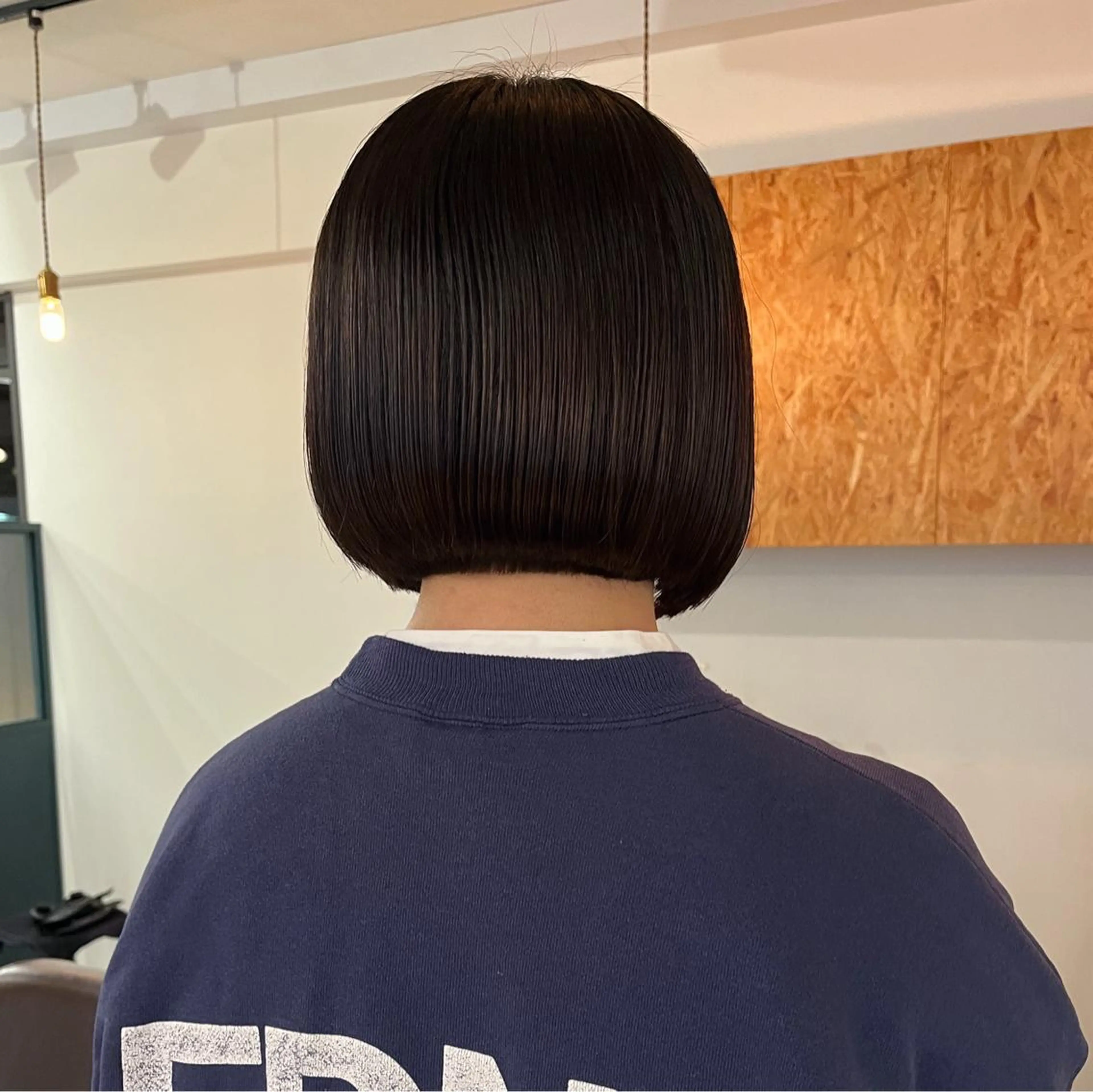 ショート ボブ 暖色/パーマ 🌼クニトウメイのヘアスタイル