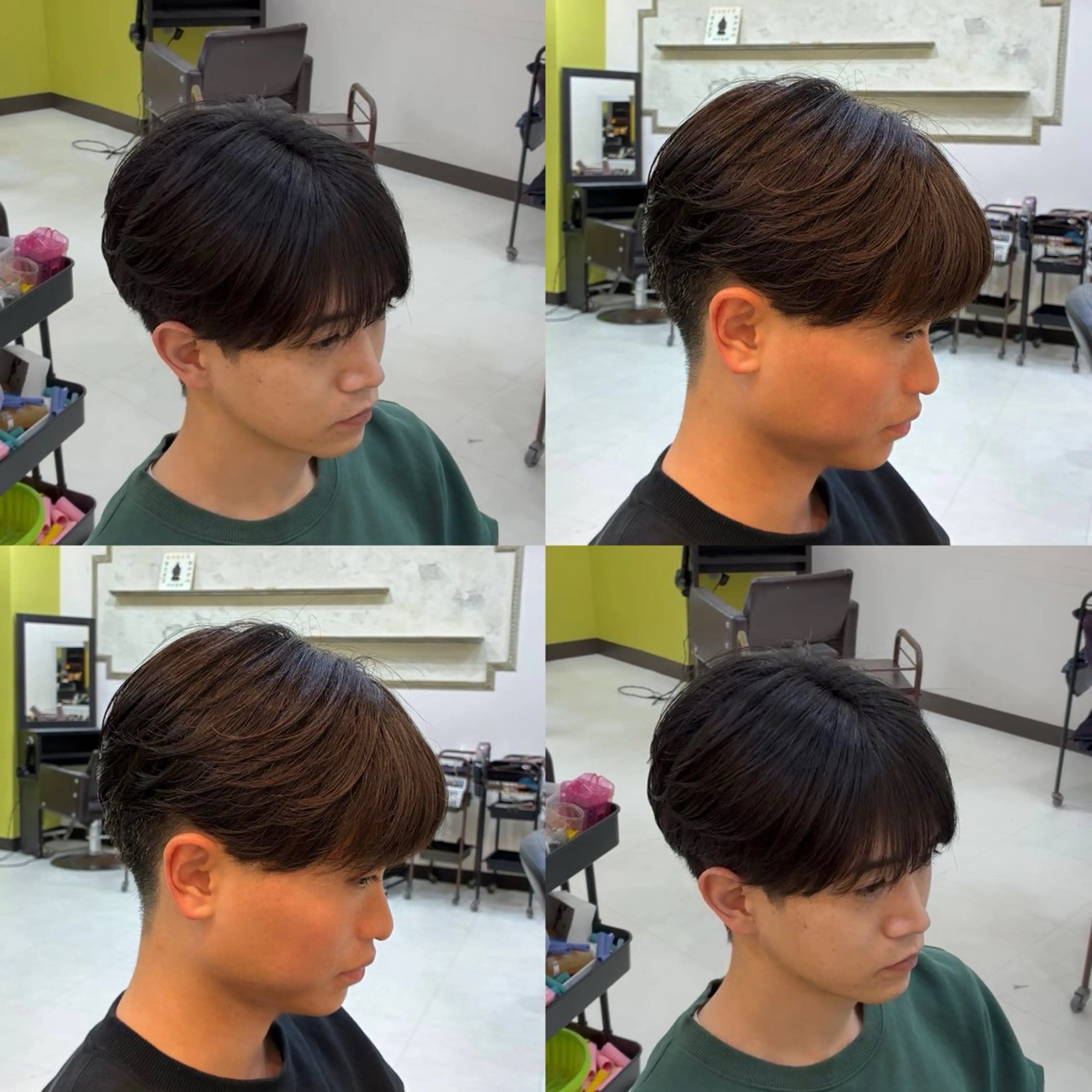 ショート 🎗️韓国メンズヘア 石原大地のヘアスタイル