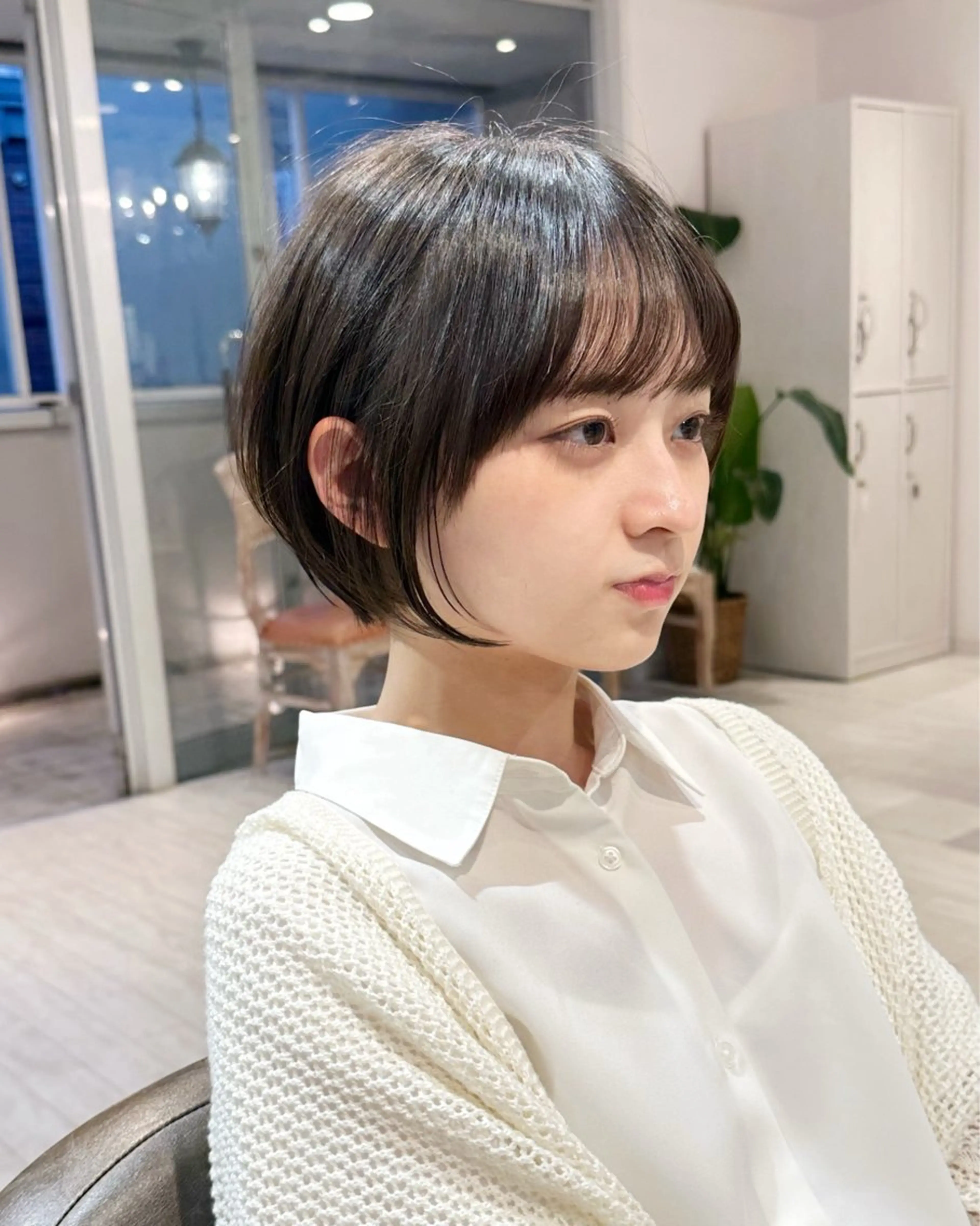 ショート カット 縮毛矯正/ショート/ レイヤー/畑中正敏のヘアスタイル