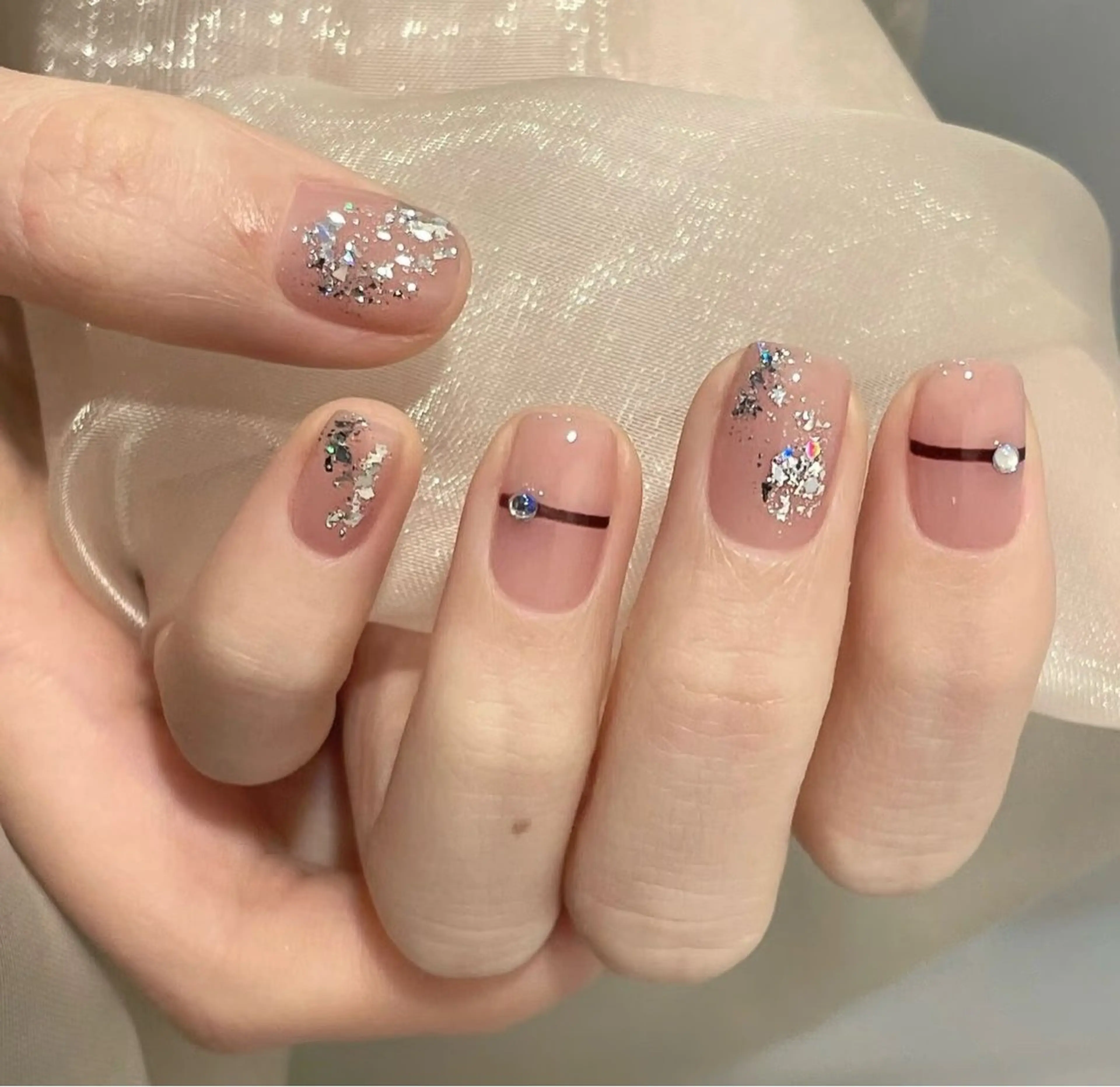 ネイル シンプルネイル seventeen  nail所属・S nailのネイルデザイン