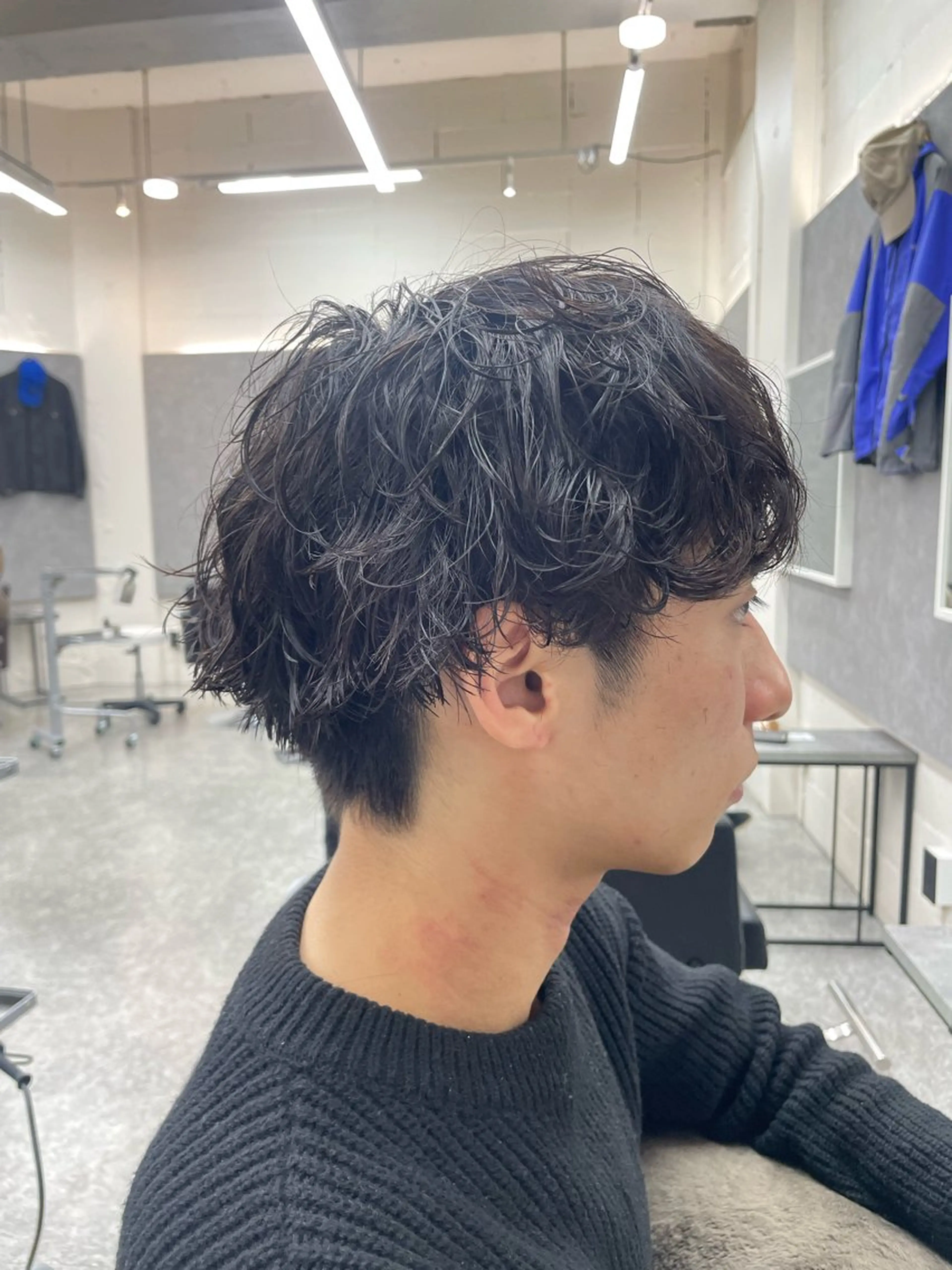 カット＋シャドウパーマ🤡⃤の写真