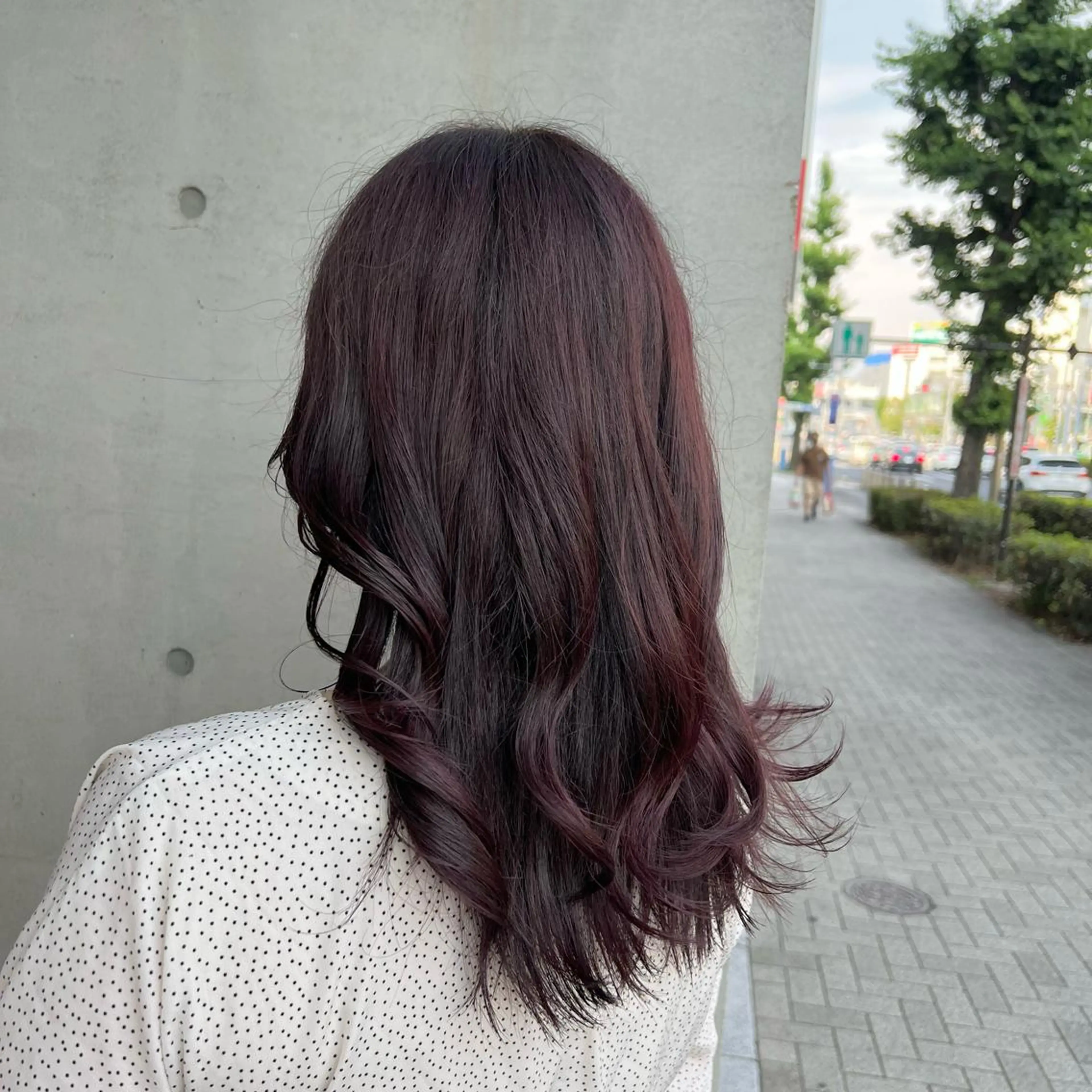 カラー ラベンダーカラー ヘアカラー トリートメント stylist 🐶内藤 成香のヘアスタイル