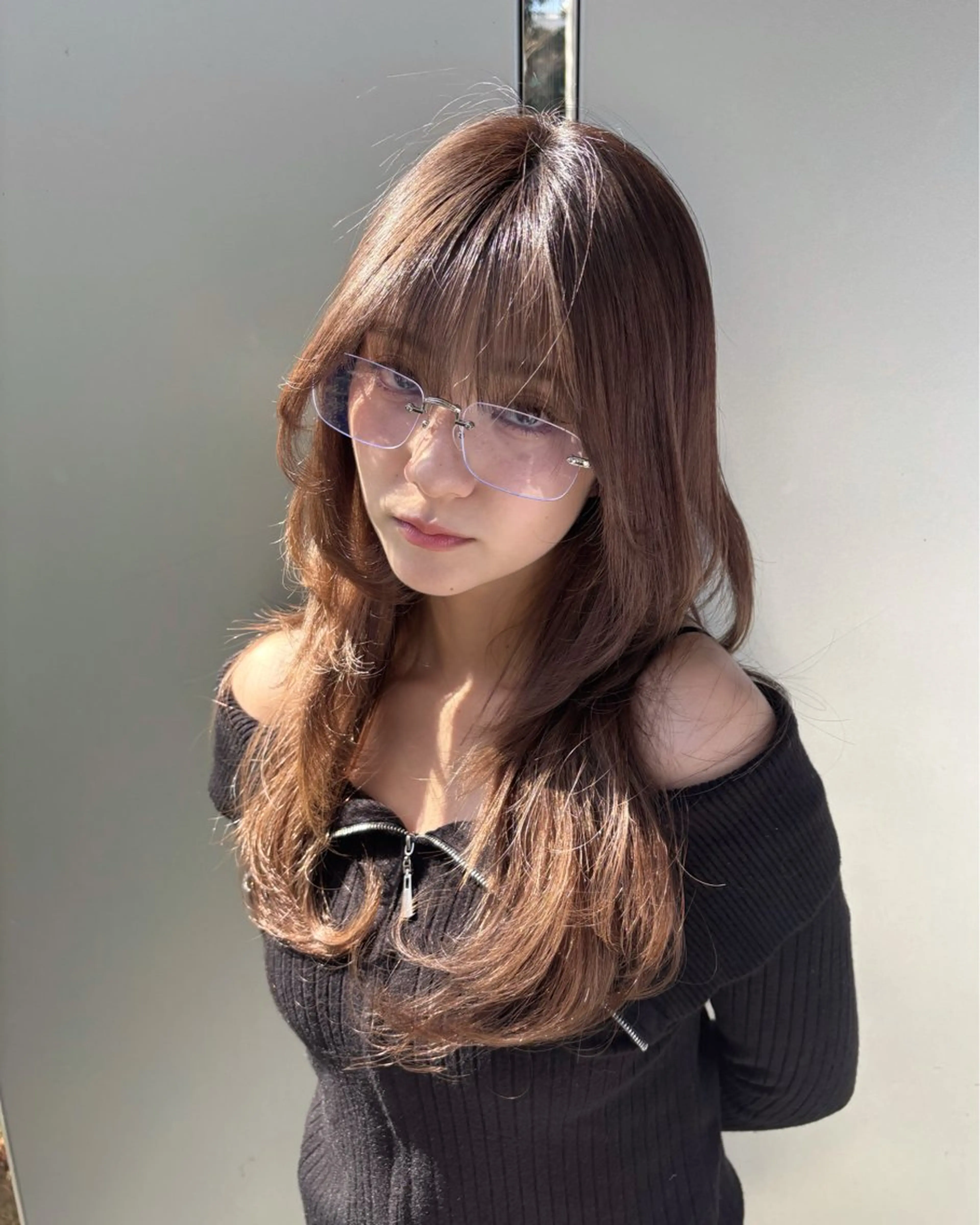 ロング カラー ベージュカラー カットモデル募集中/ マオ🌙のヘアスタイル