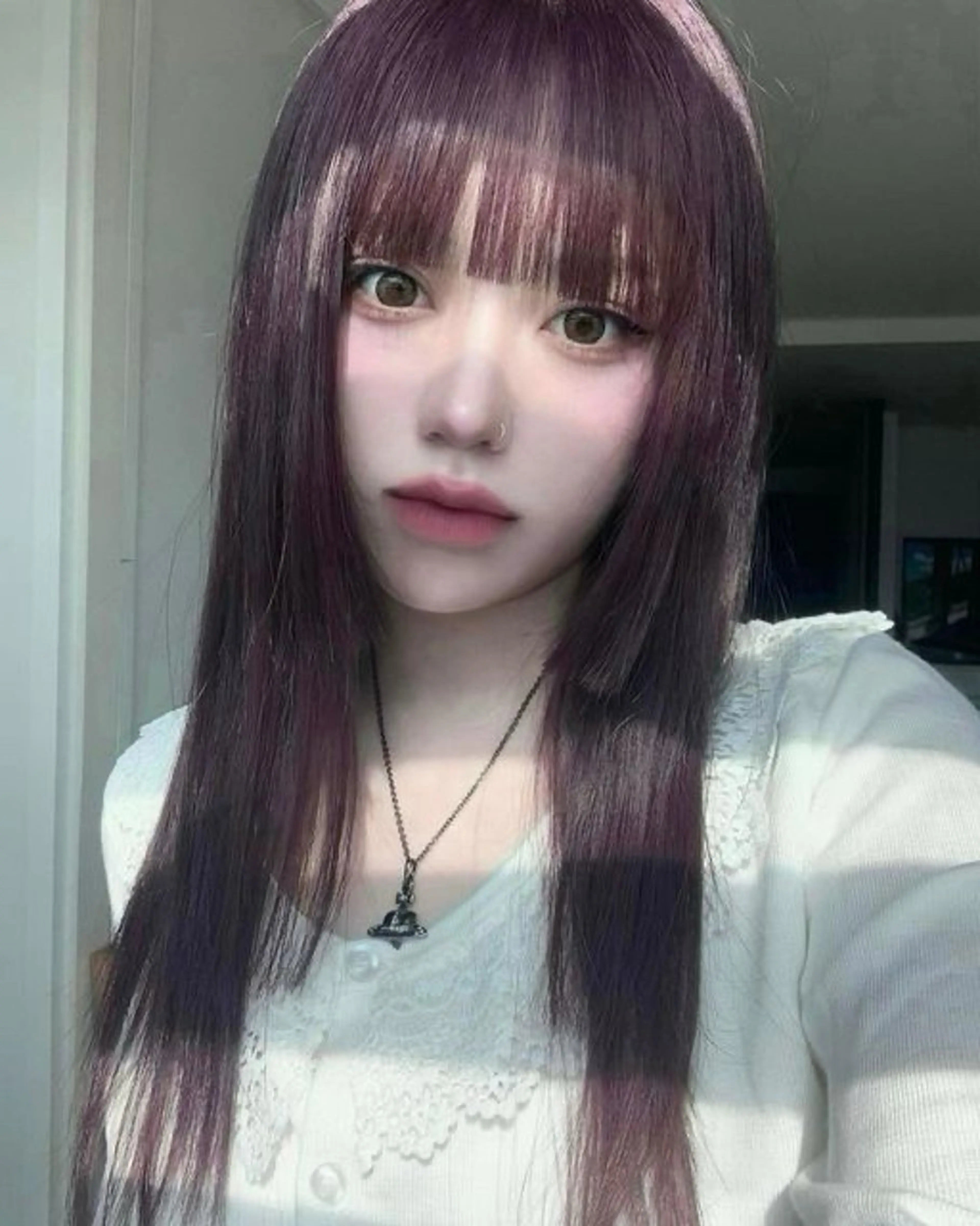 ロング 韓国ガーリー🤍ハイ トーン🤍Ayanaのヘアスタイル