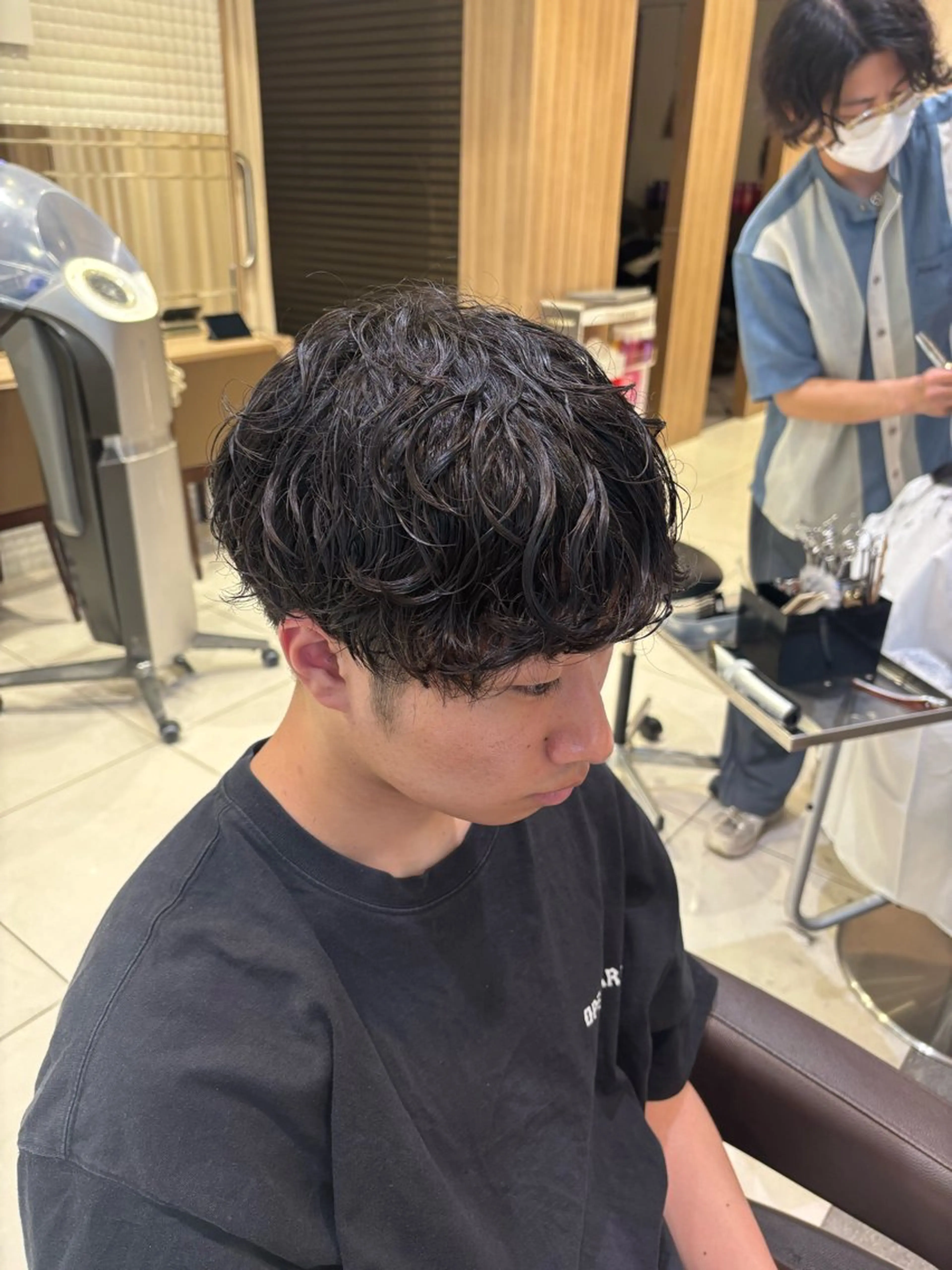 パーマ メンズ メンズパーマ 波巻き･カルマ パーマ特化/aoiのヘアスタイル