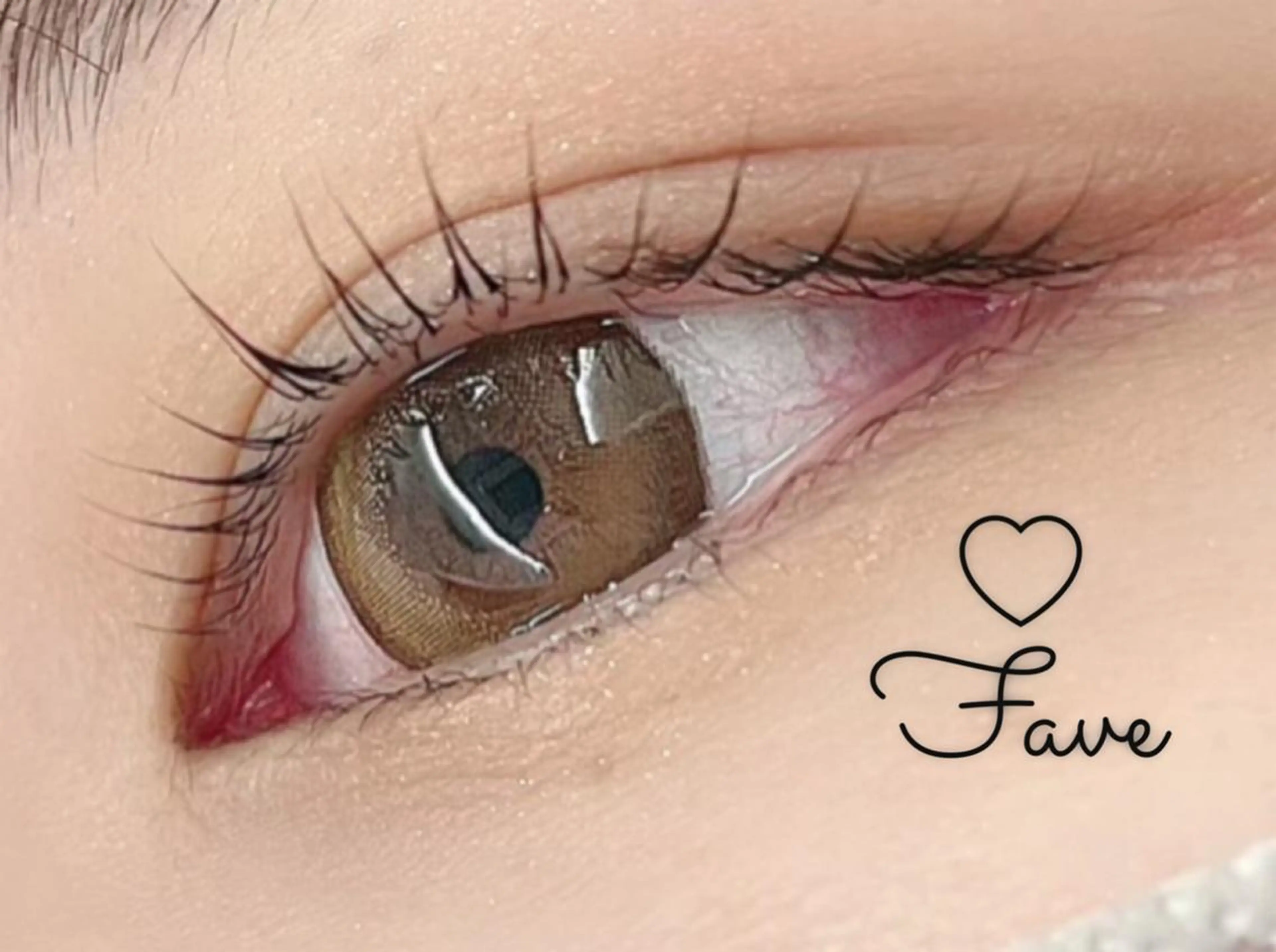 マツエク・マツパ Fave ♡harunaのマツエク・マツパデザイン